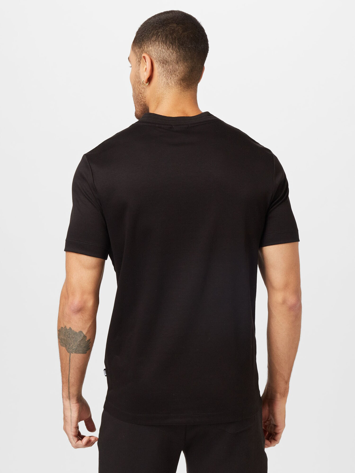 BOSS Black Tricou 'Tiburt' negru - Pled.ro