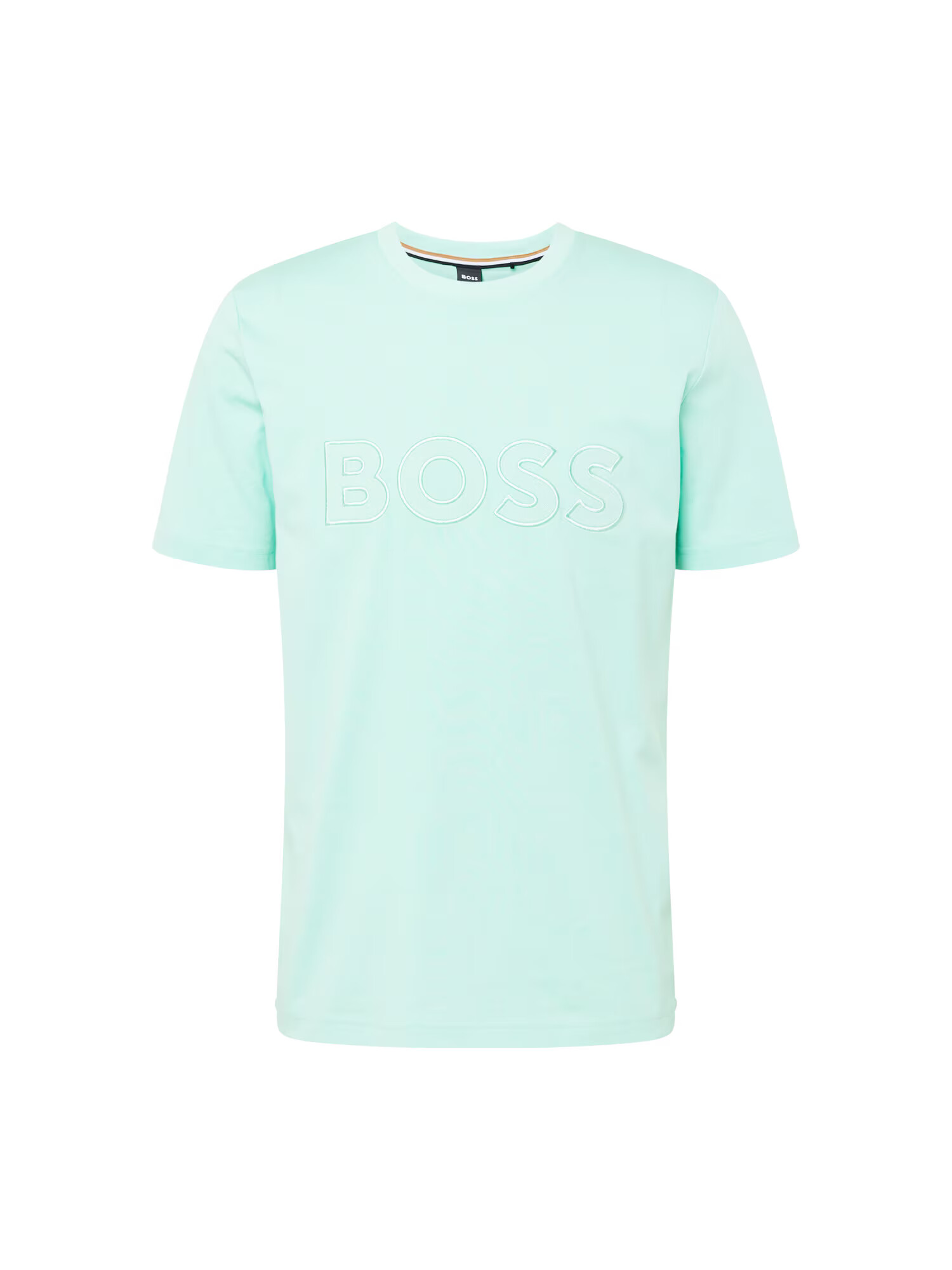 BOSS Black Tricou 'Tiburt' verde mentă - Pled.ro