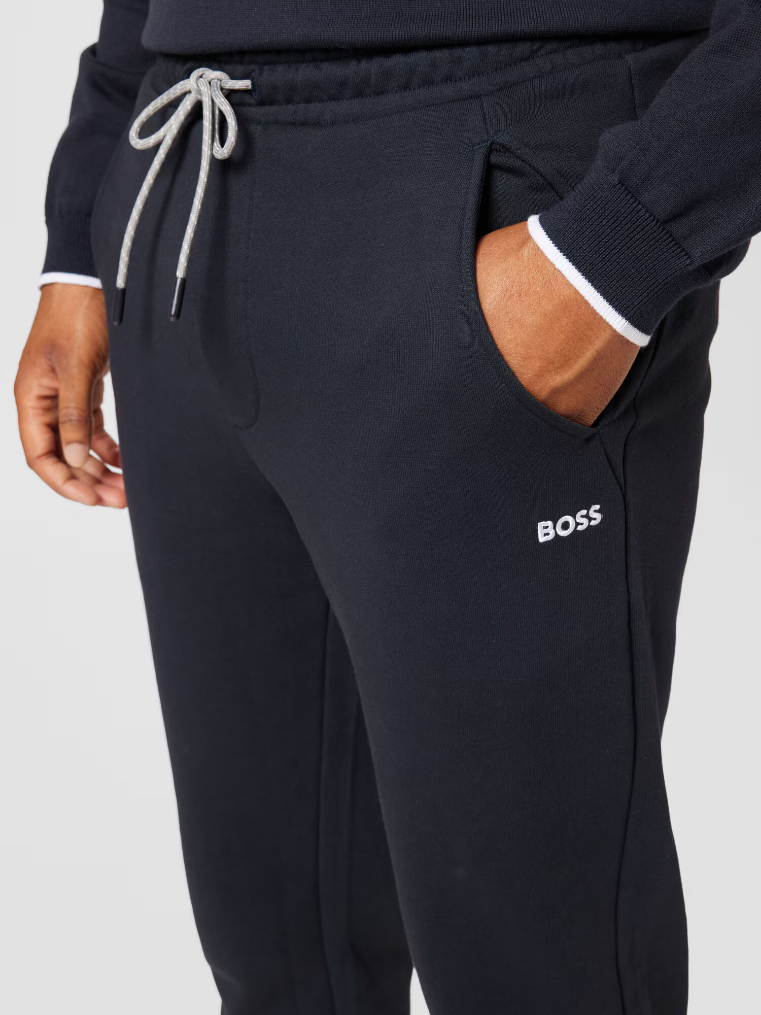 BOSS Black Pantaloni 'Hadiko' bleumarin - Pled.ro