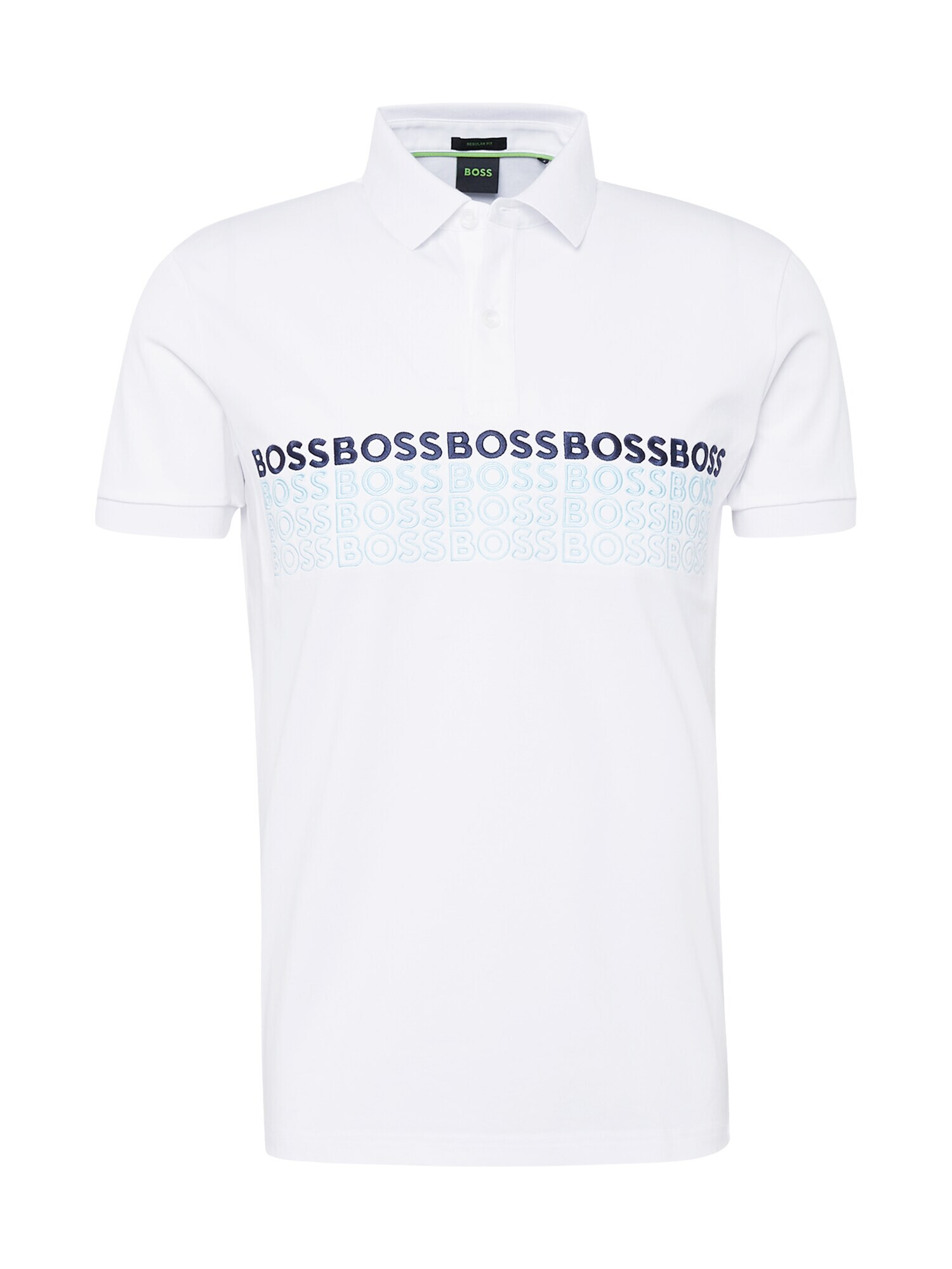 BOSS Green Tricou 'Pavel' alb - Pled.ro