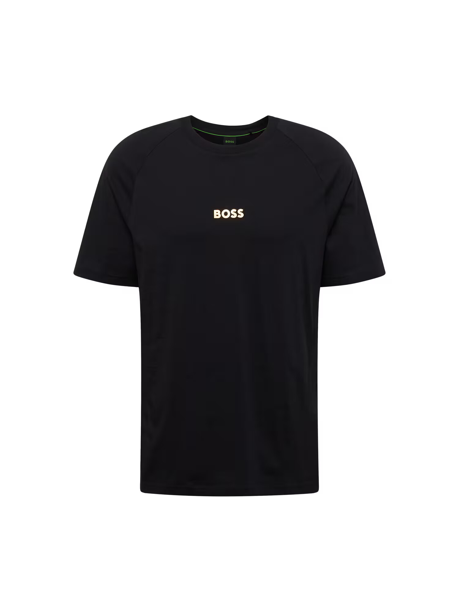 BOSS Green Tricou auriu / negru - Pled.ro