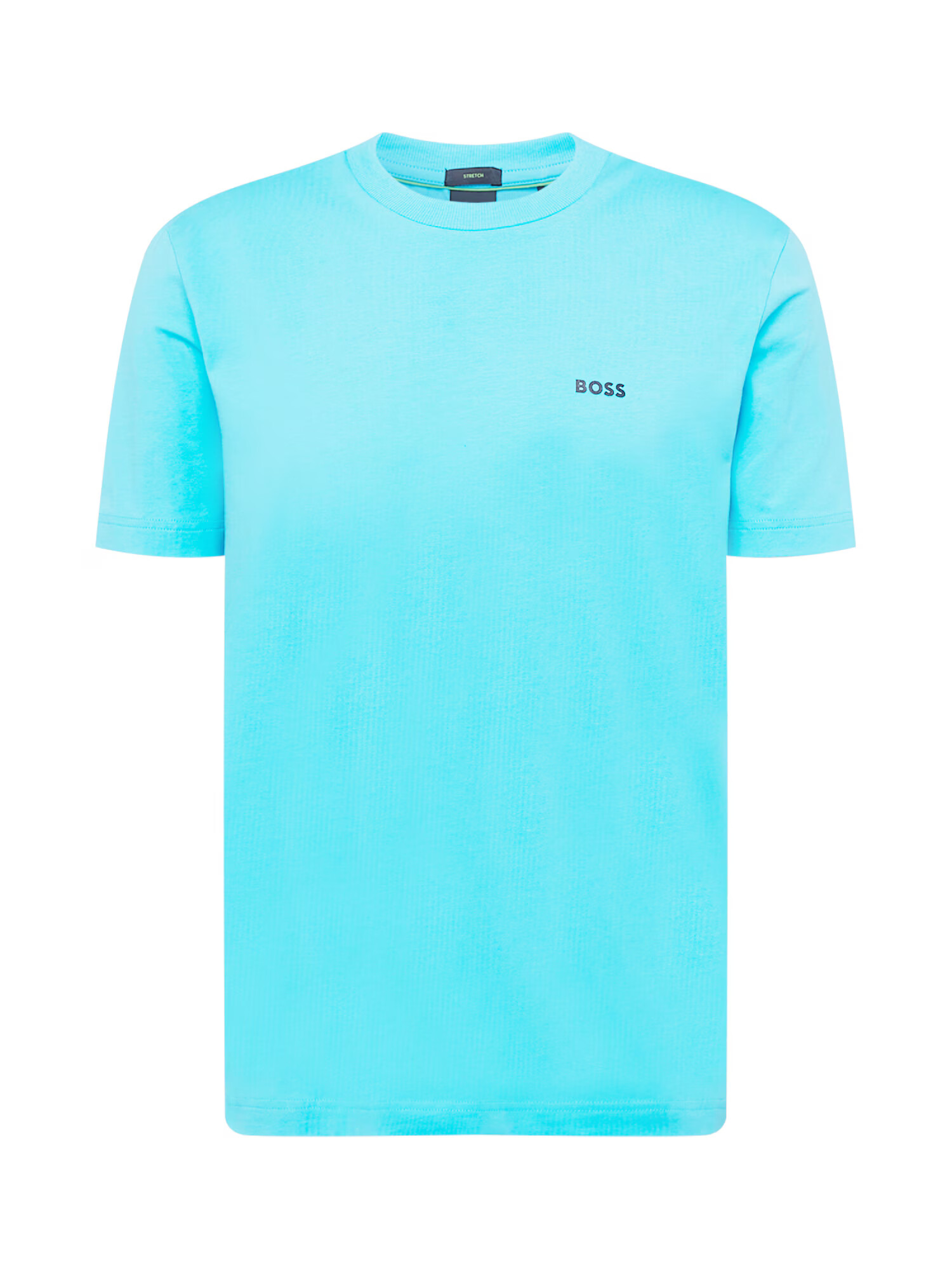 BOSS Green Tricou 'TEE' bleumarin / turcoaz - Pled.ro