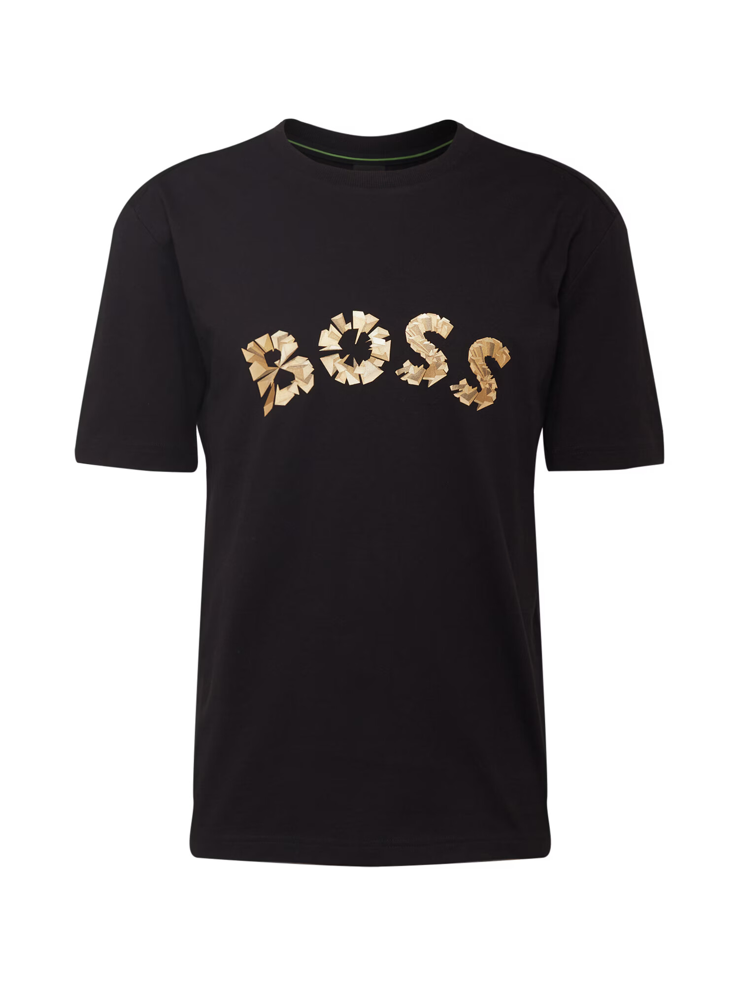 BOSS Green Tricou 'Teego' maro / negru - Pled.ro