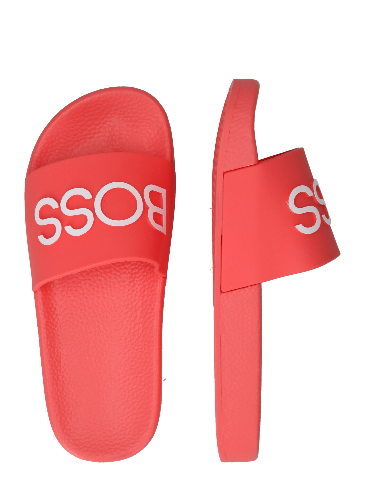 BOSS Kidswear Flip-flops roșu orange / alb - Pled.ro