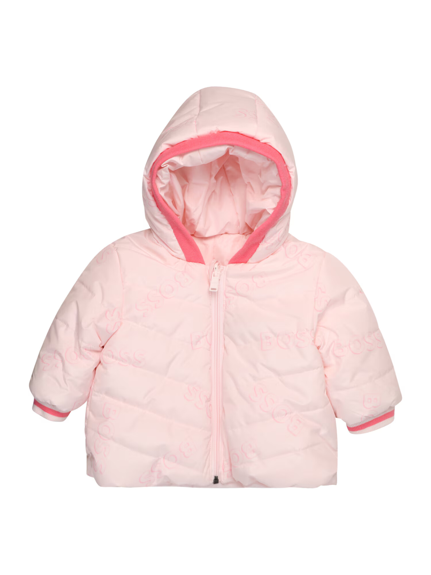 BOSS Kidswear Geacă de iarnă fucsia / roz - Pled.ro