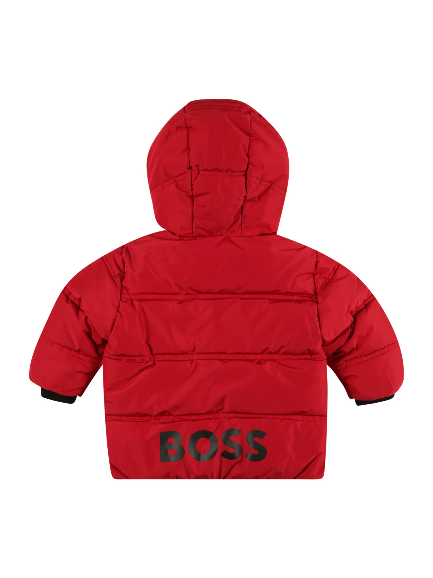 BOSS Kidswear Geacă de primăvară-toamnă roșu / negru - Pled.ro