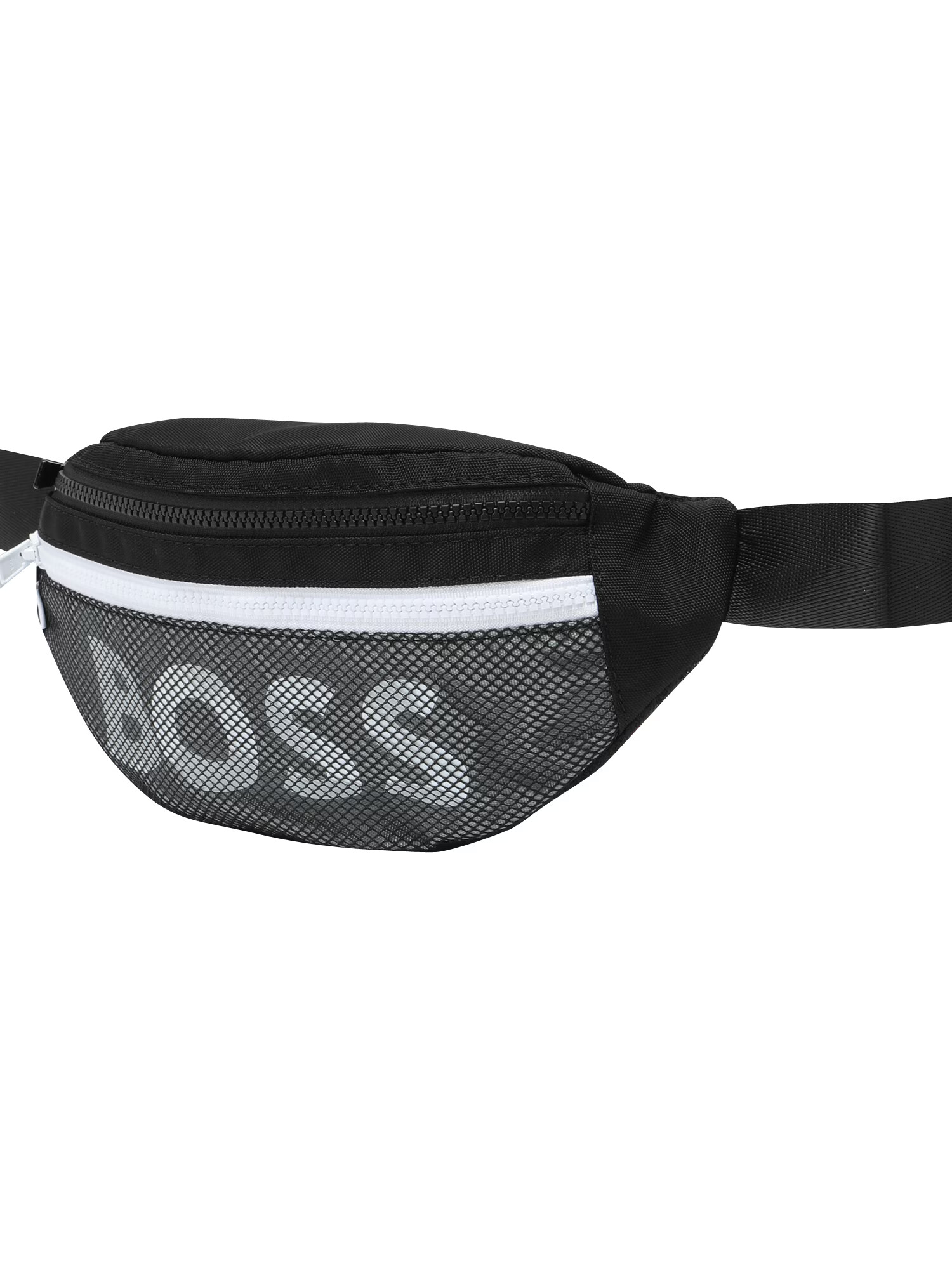 BOSS Kidswear Geantă 'BUM' gri / negru / alb - Pled.ro