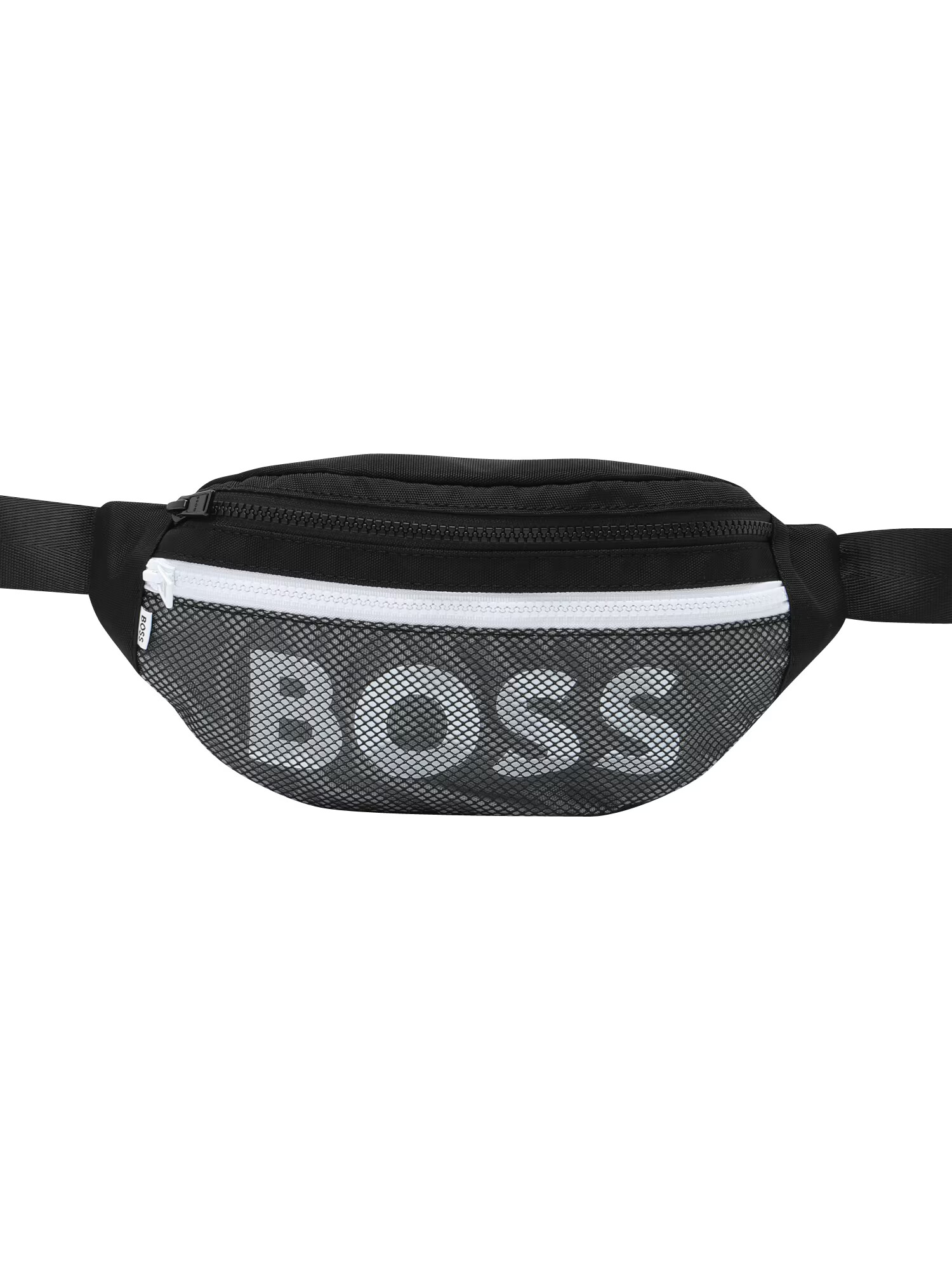 BOSS Kidswear Geantă 'BUM' gri / negru / alb - Pled.ro