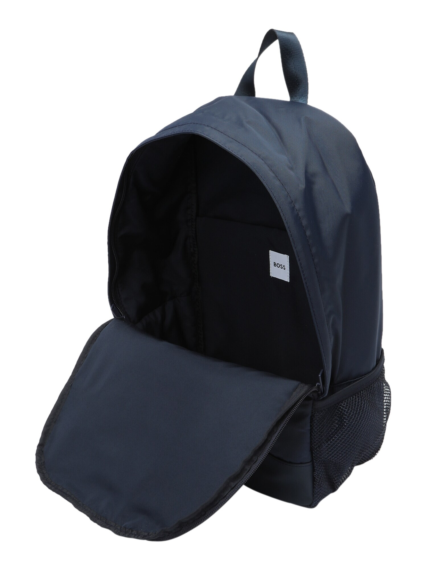 BOSS Kidswear Rucsac albastru marin / alb - Pled.ro