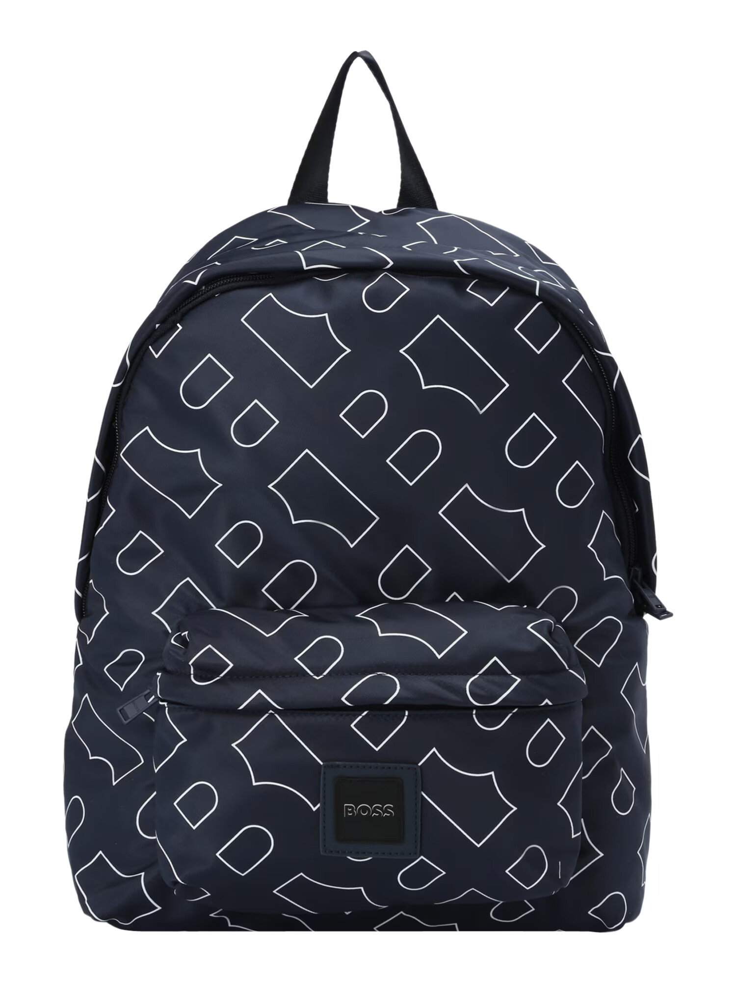 BOSS Kidswear Rucsac albastru marin / alb - Pled.ro