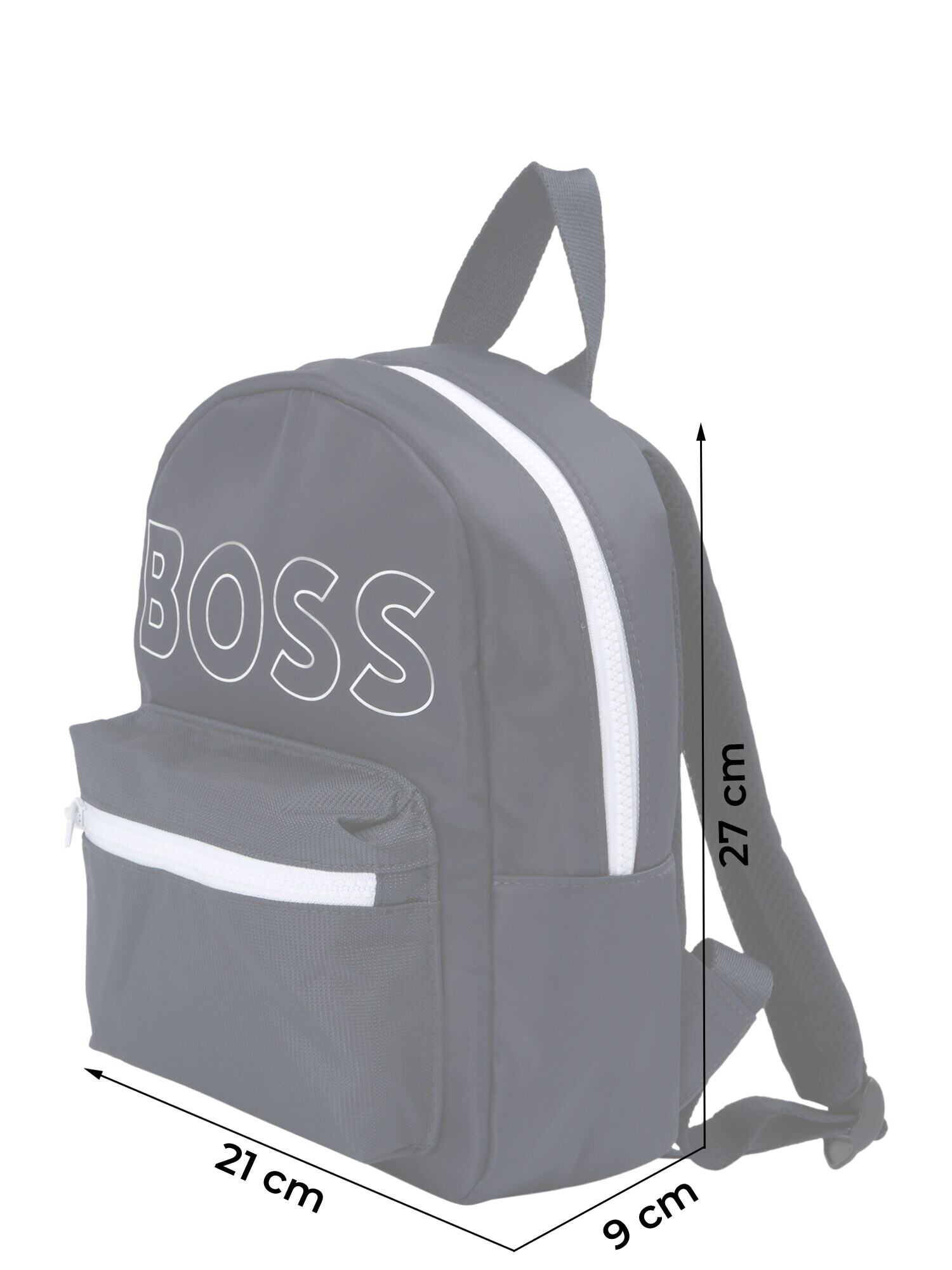 BOSS Kidswear Rucsac albastru marin / alb - Pled.ro