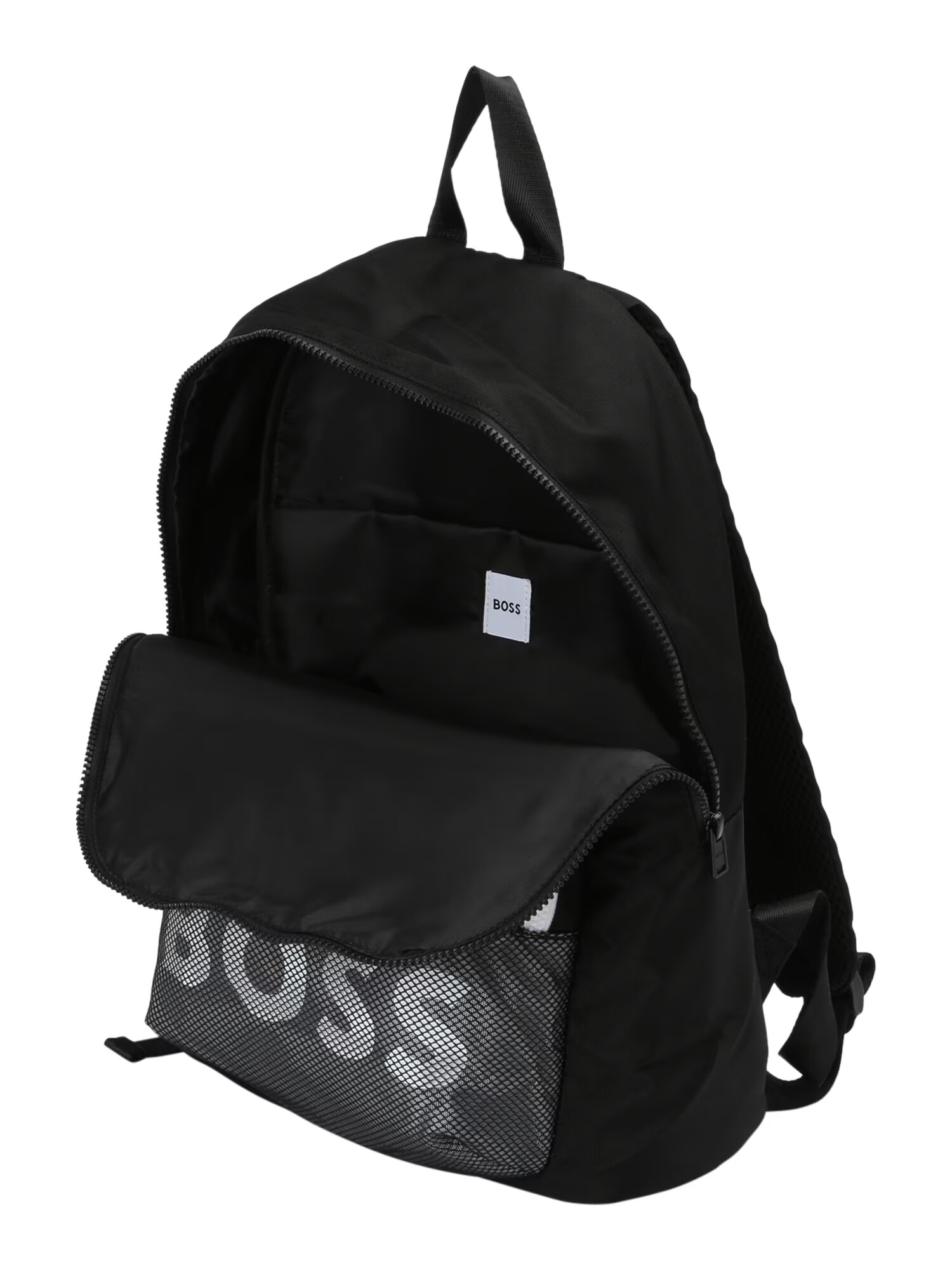 BOSS Kidswear Rucsac gri închis / negru - Pled.ro