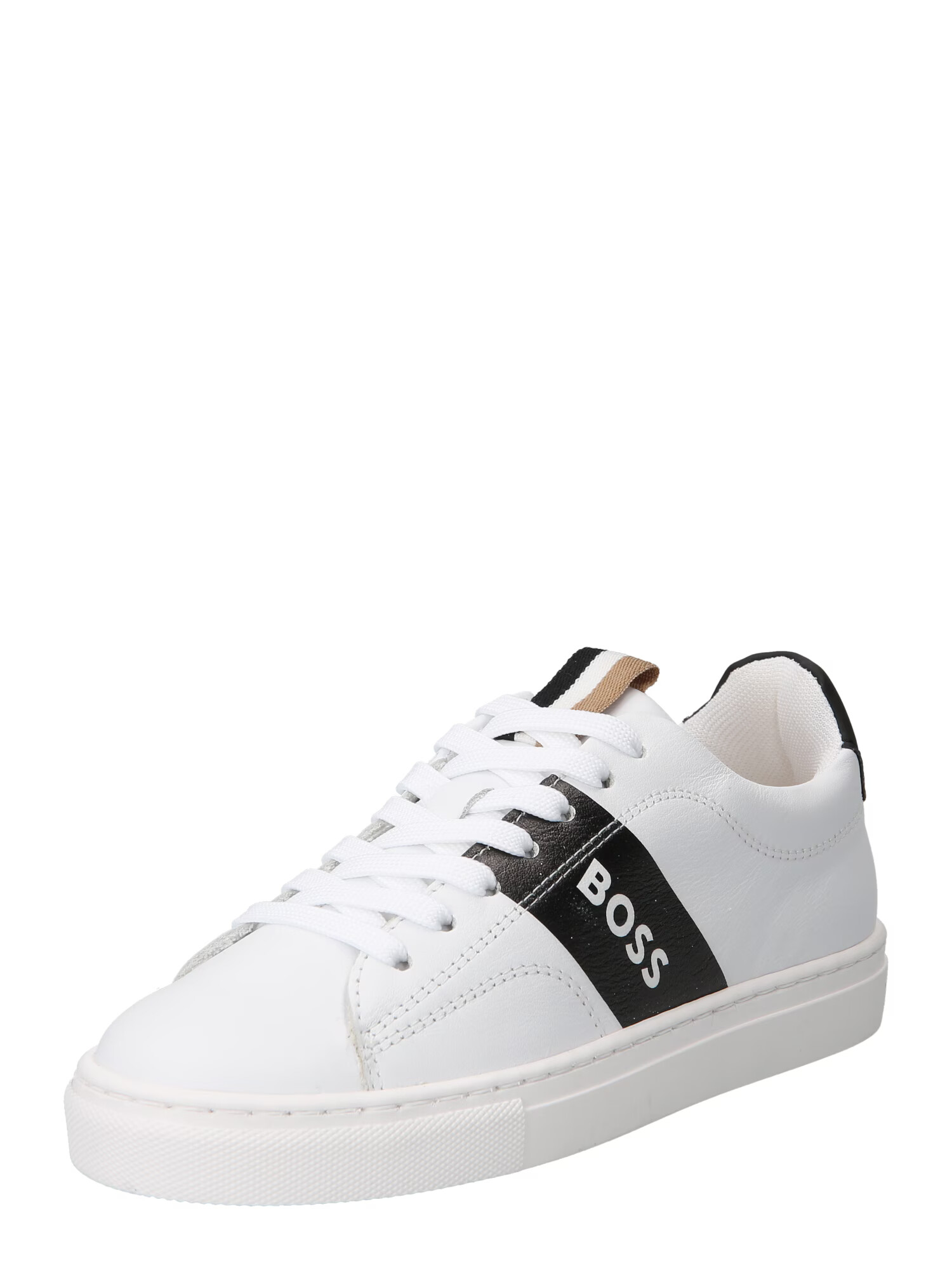 BOSS Kidswear Sneaker bej / negru / alb - Pled.ro