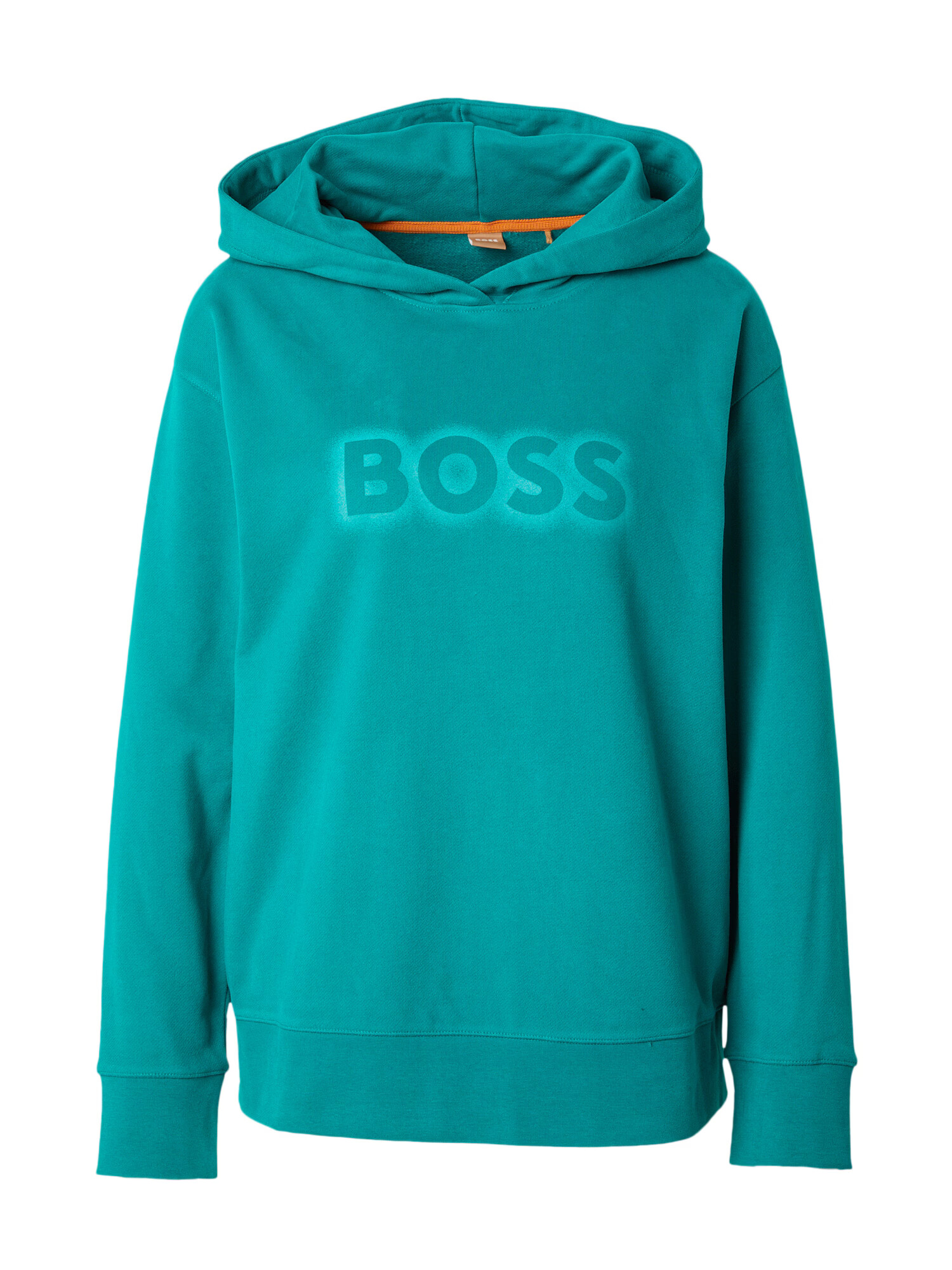 BOSS Orange Bluză de molton 'Edelight' albastru aqua / verde jad - Pled.ro