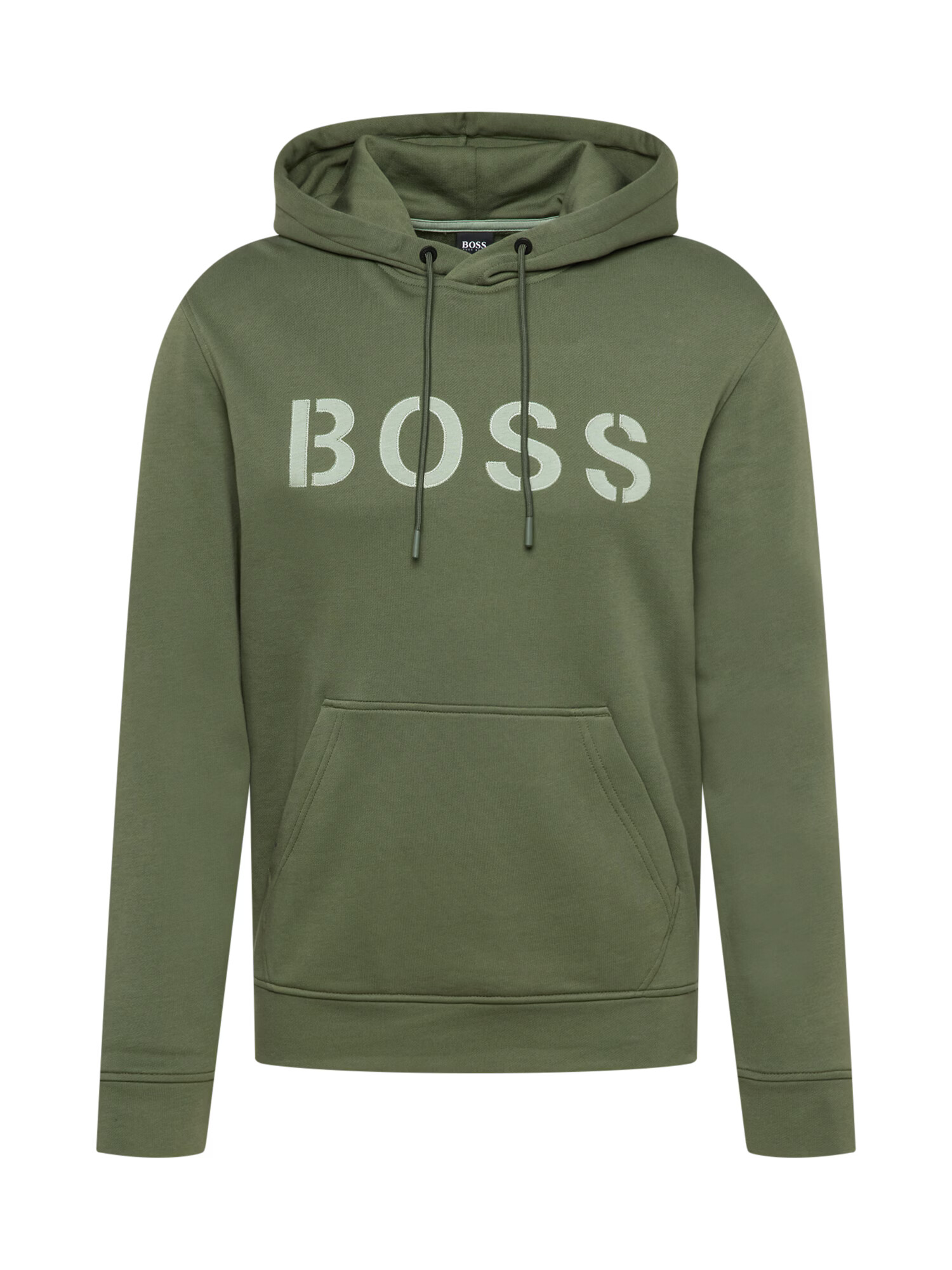 BOSS Orange Bluză de molton 'Wetry' oliv / verde pastel - Pled.ro