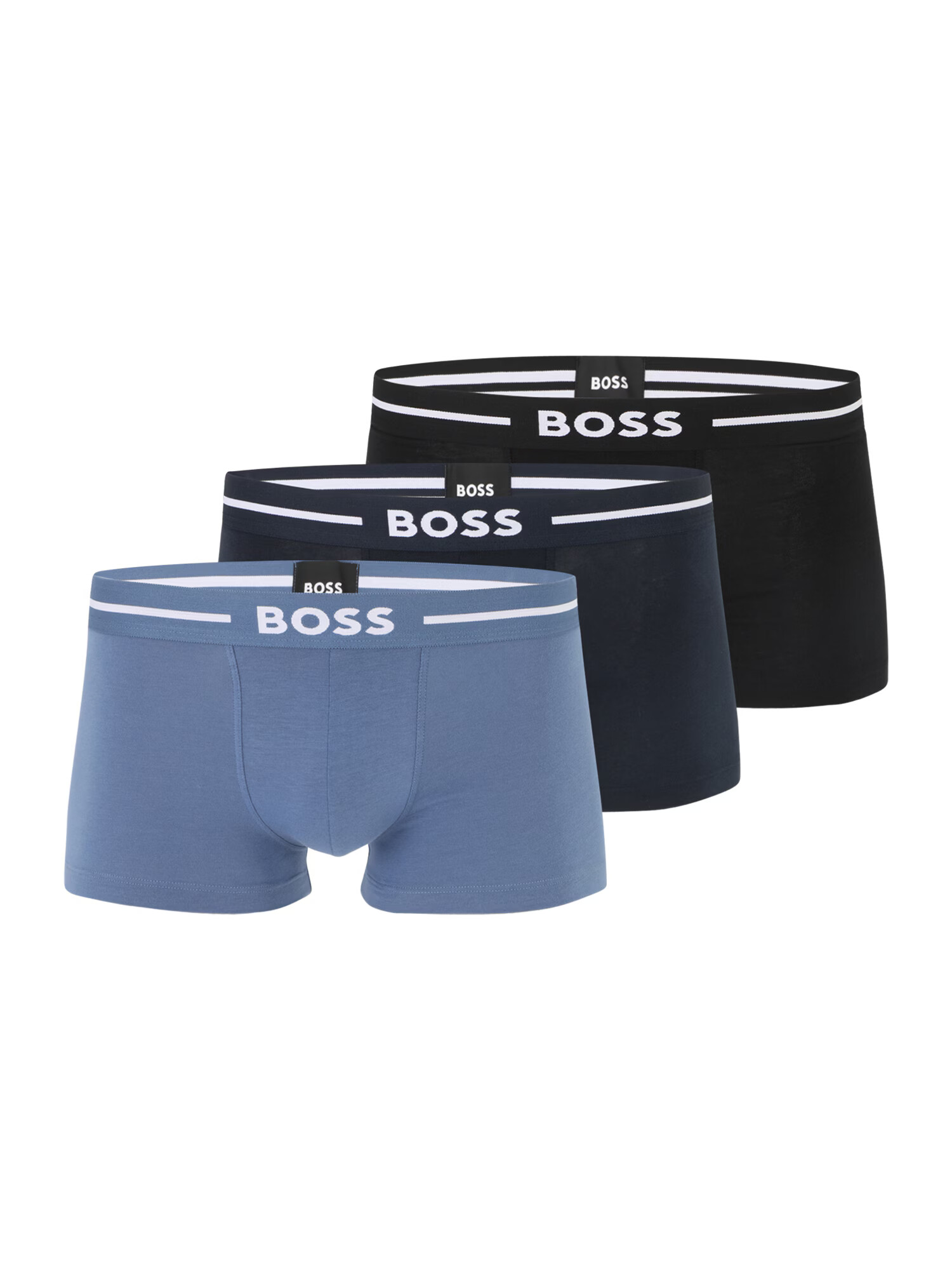 BOSS Orange Boxeri bleumarin / opal / negru / alb - Pled.ro