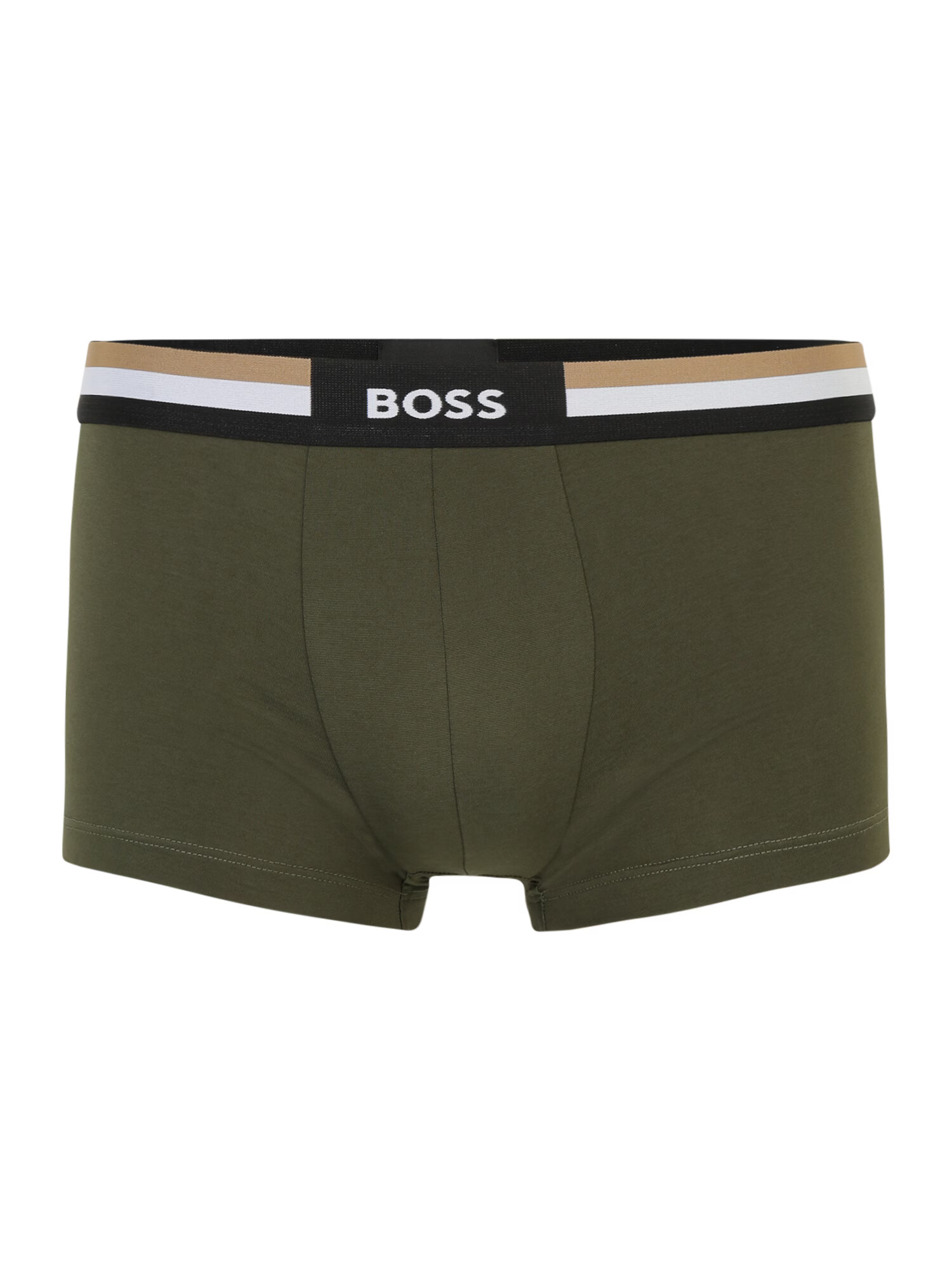 BOSS Orange Boxeri 'Motion' bej / kaki / negru / alb - Pled.ro