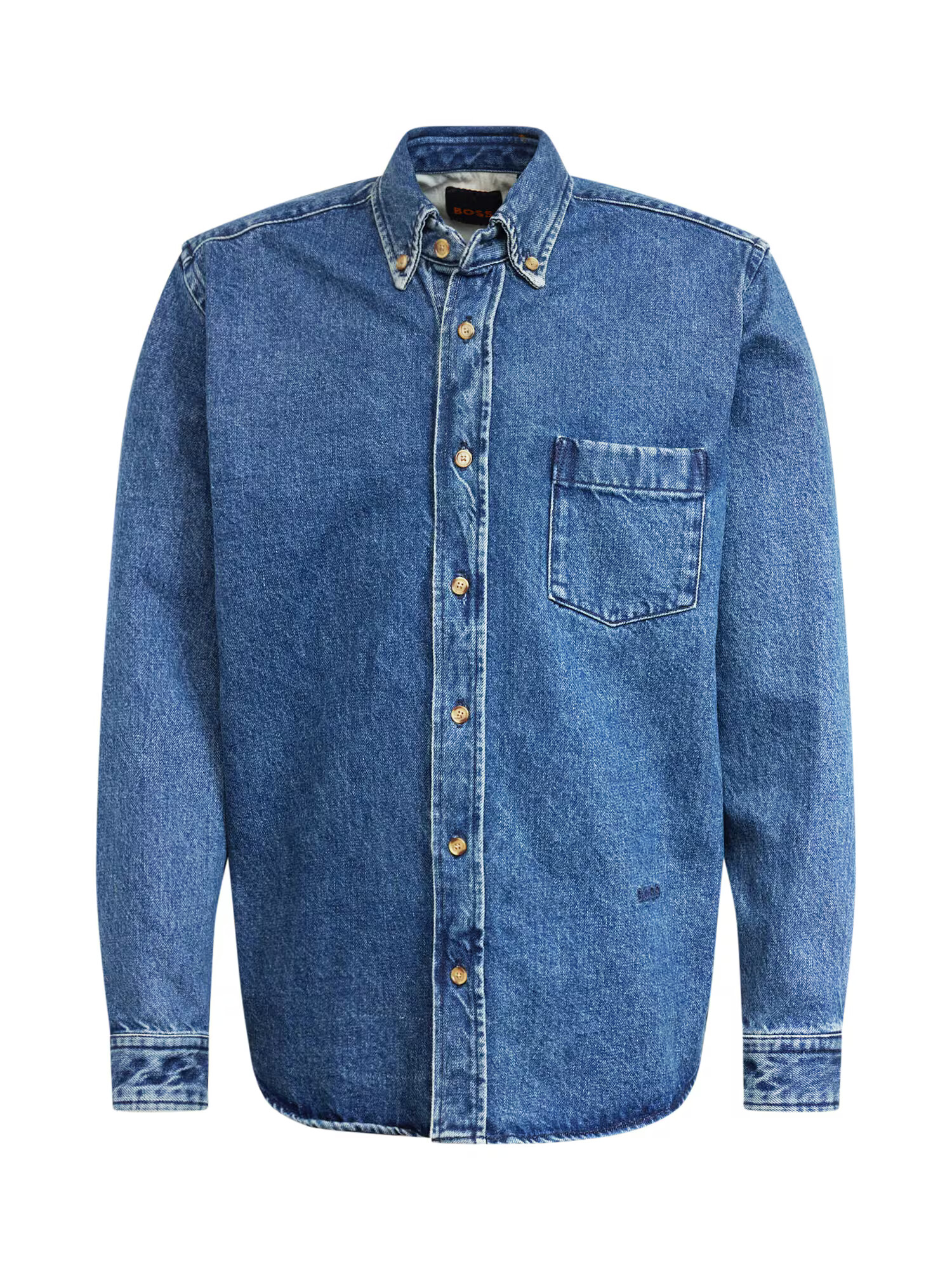 BOSS Orange Cămașă 'Lambey' albastru denim - Pled.ro