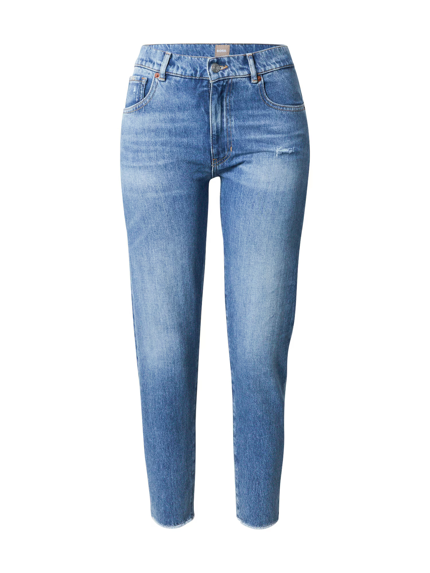 BOSS Orange Jeans albastru denim - Pled.ro