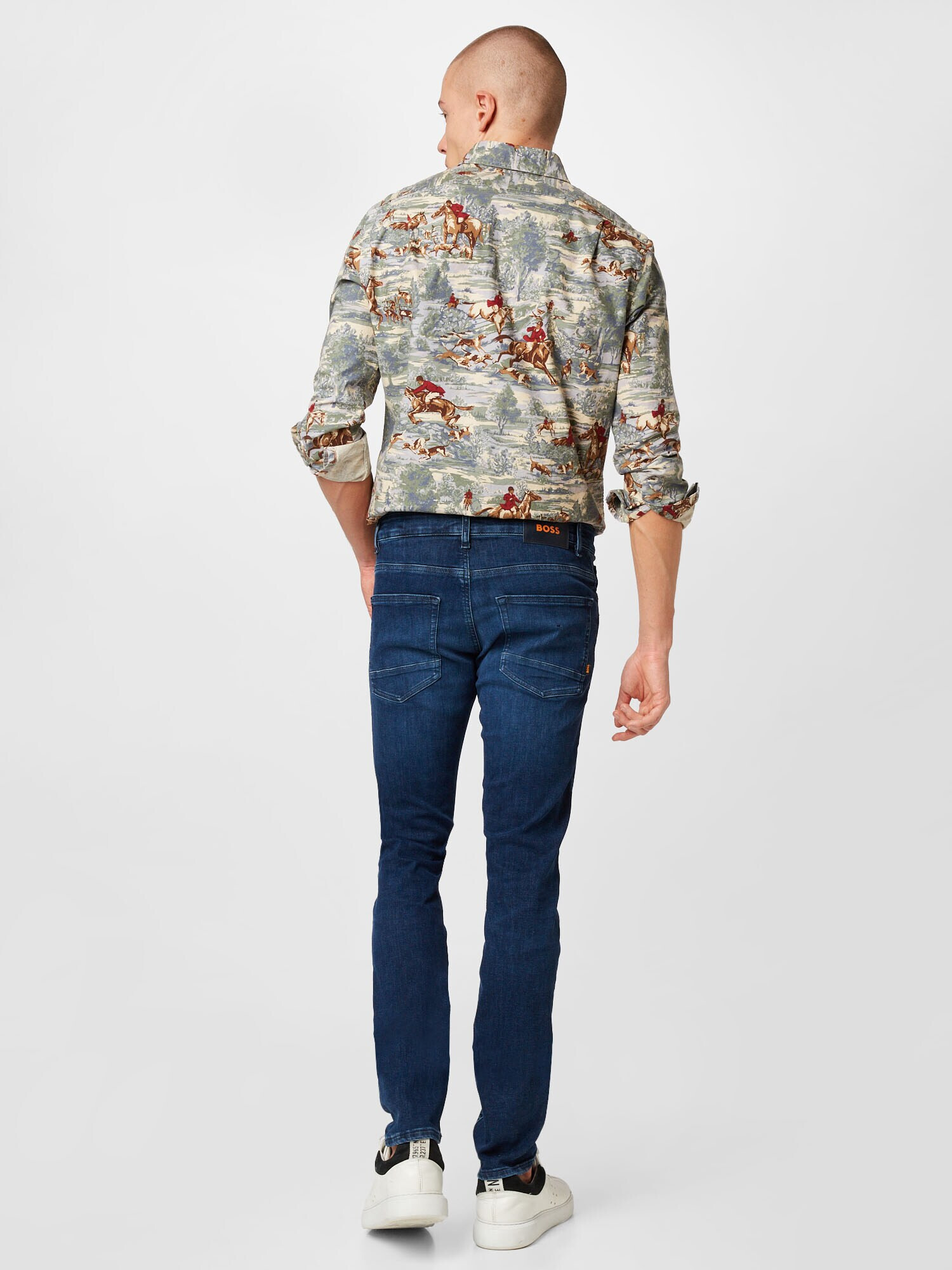 BOSS Orange Jeans 'Delaware' albastru denim - Pled.ro