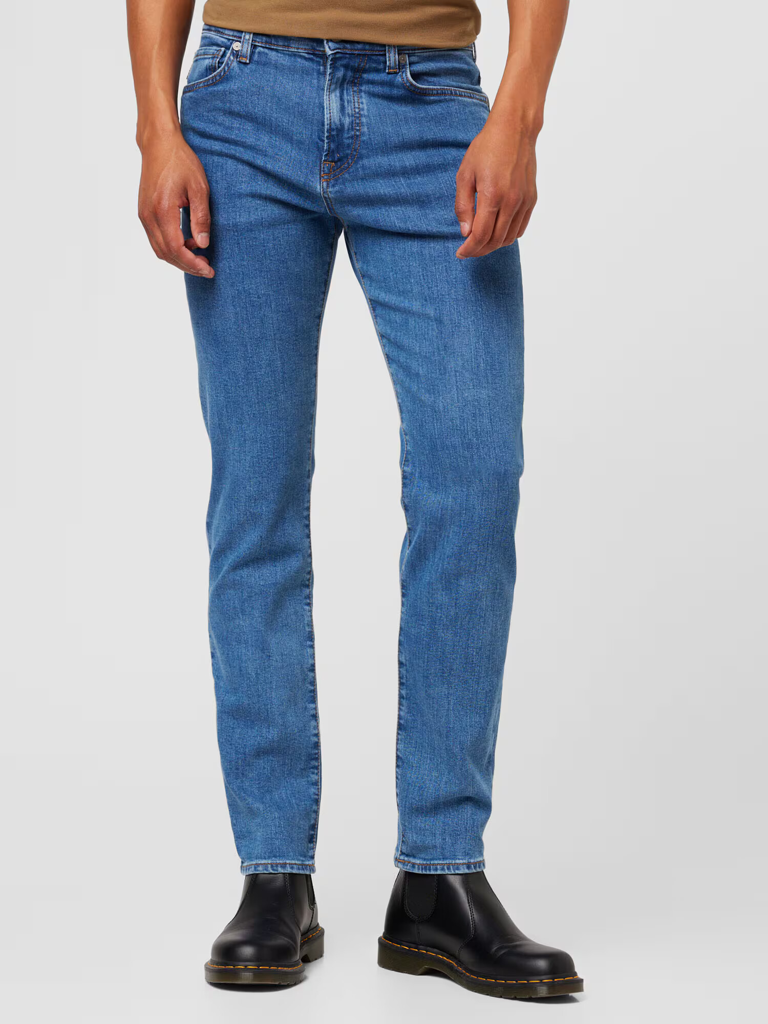 BOSS Orange Jeans 'Maine' albastru denim - Pled.ro