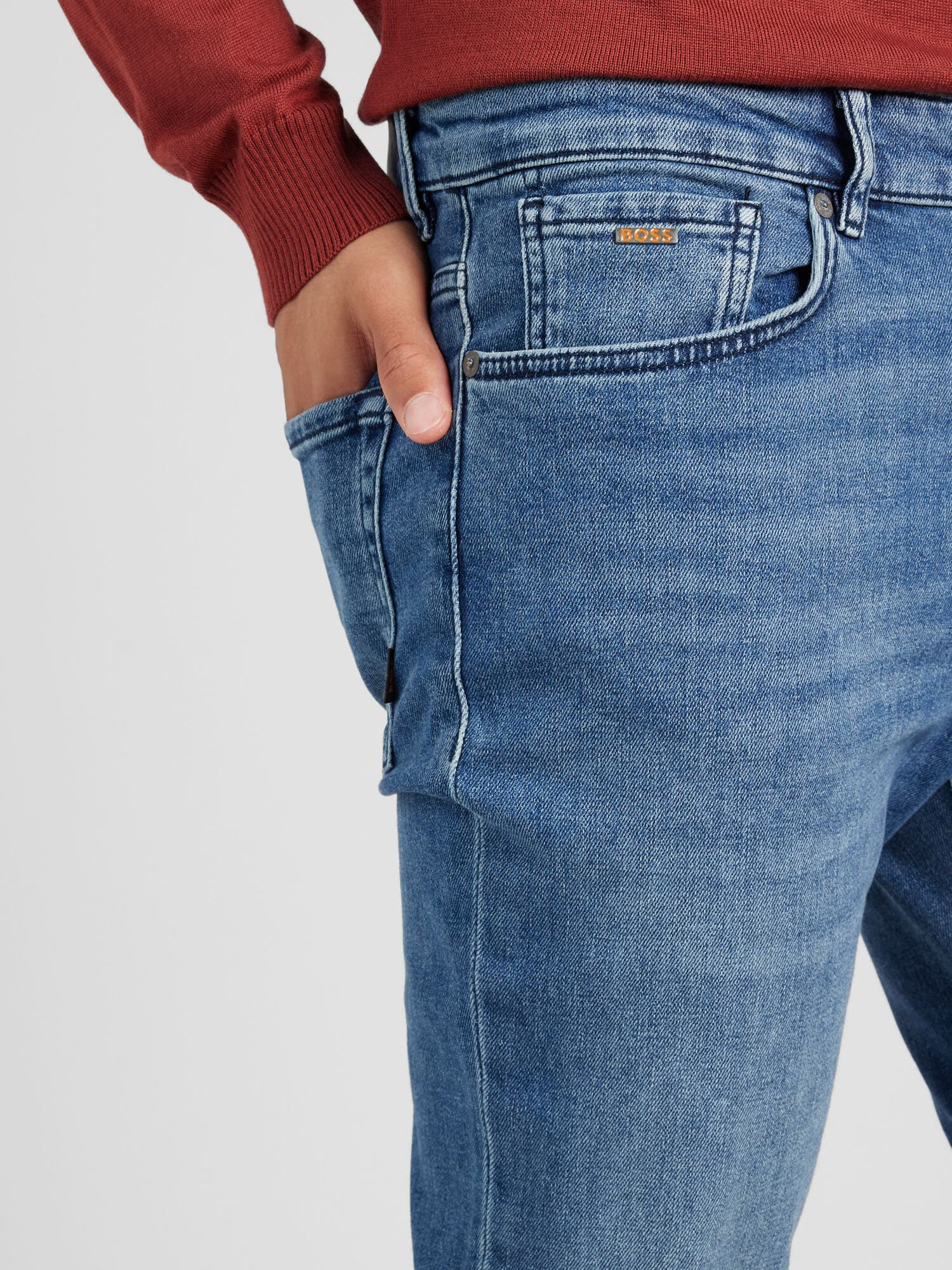 BOSS Orange Jeans 'Re.Maine' albastru denim - Pled.ro