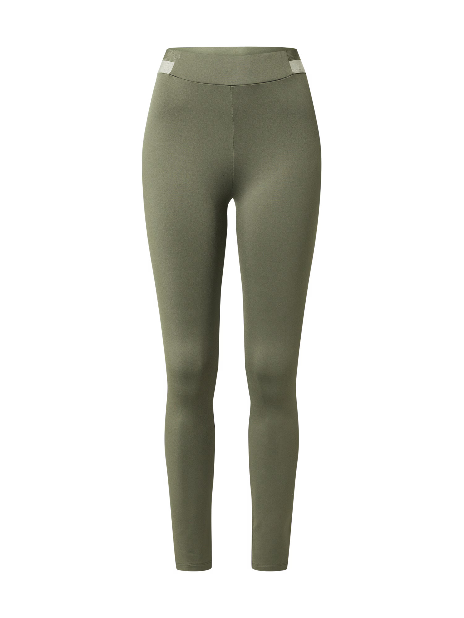 BOSS Orange Leggings verde - Pled.ro