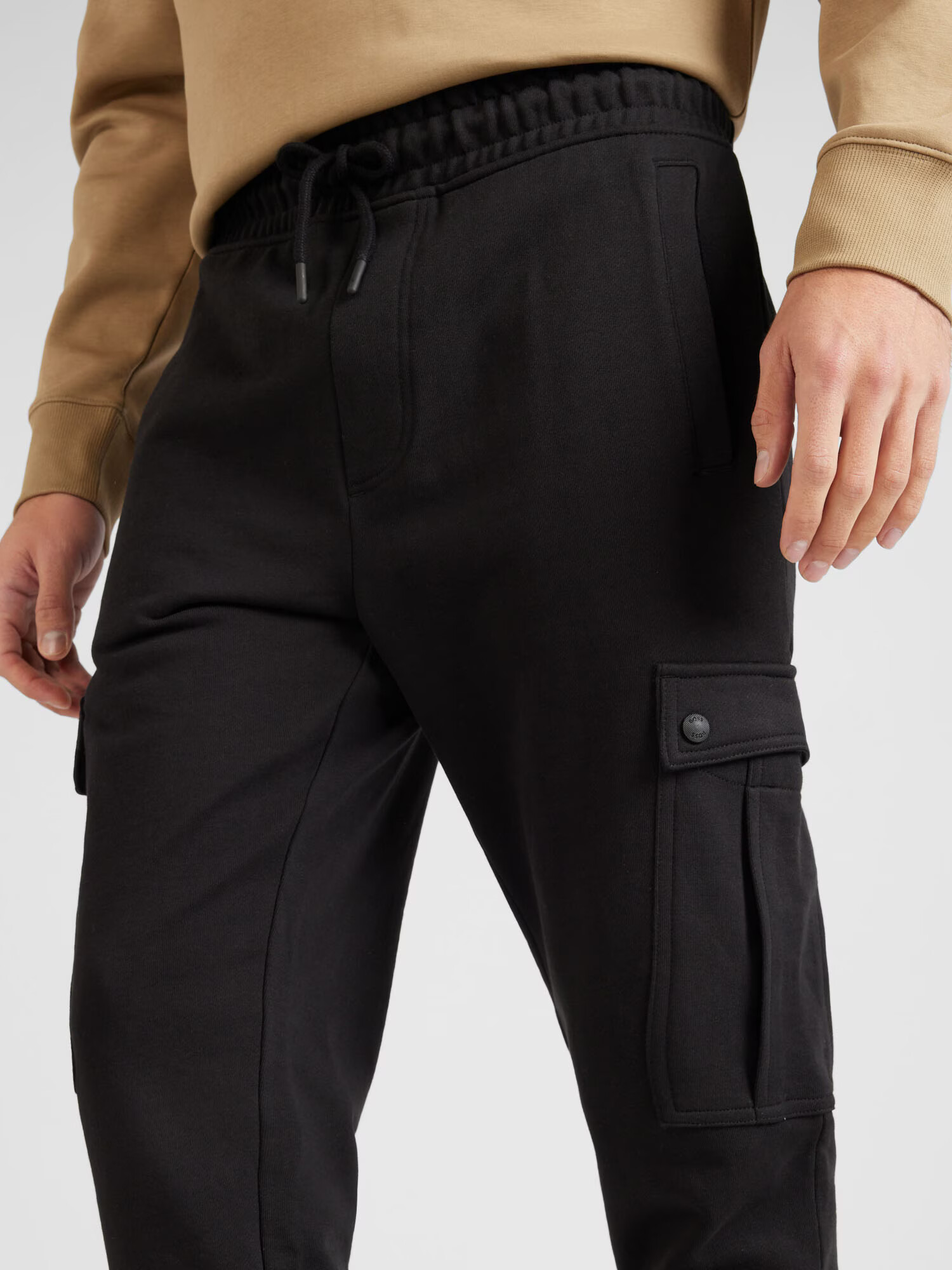 BOSS Orange Pantaloni cu buzunare 'Seteam' negru - Pled.ro