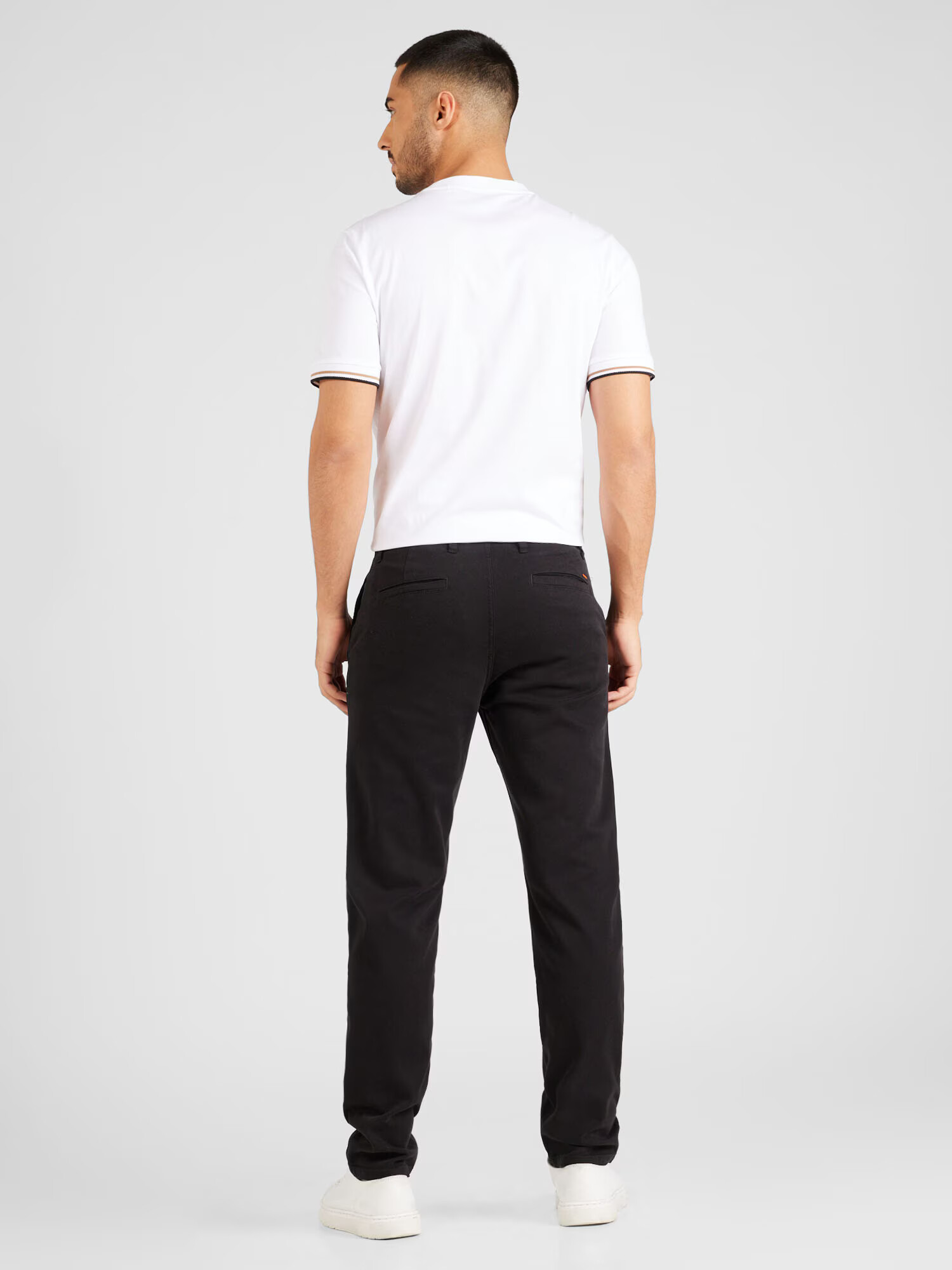 BOSS Orange Pantaloni eleganți negru - Pled.ro