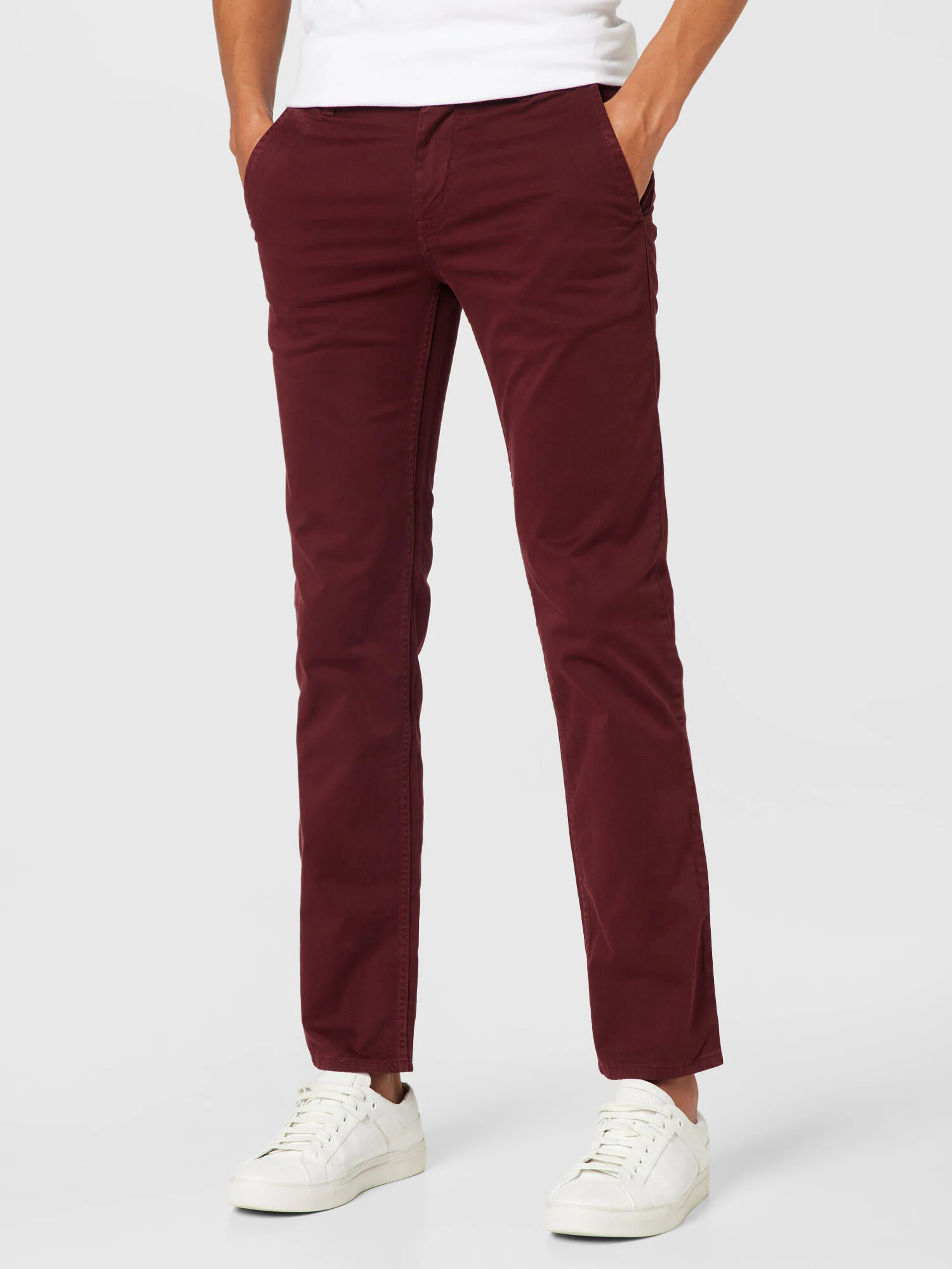 BOSS Orange Pantaloni eleganți 'Schino' roșu merlot - Pled.ro