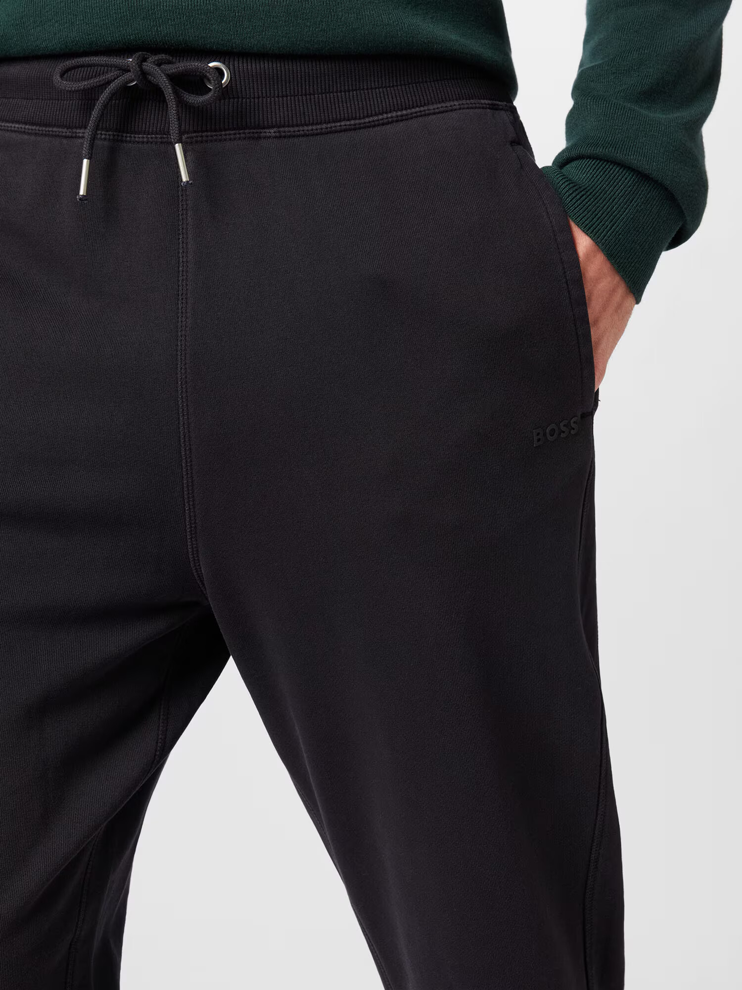 BOSS Orange Pantaloni negru - Pled.ro