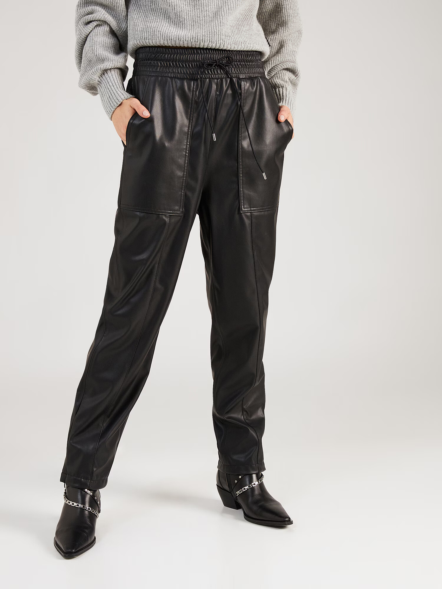 BOSS Orange Pantaloni 'Treather' negru - Pled.ro