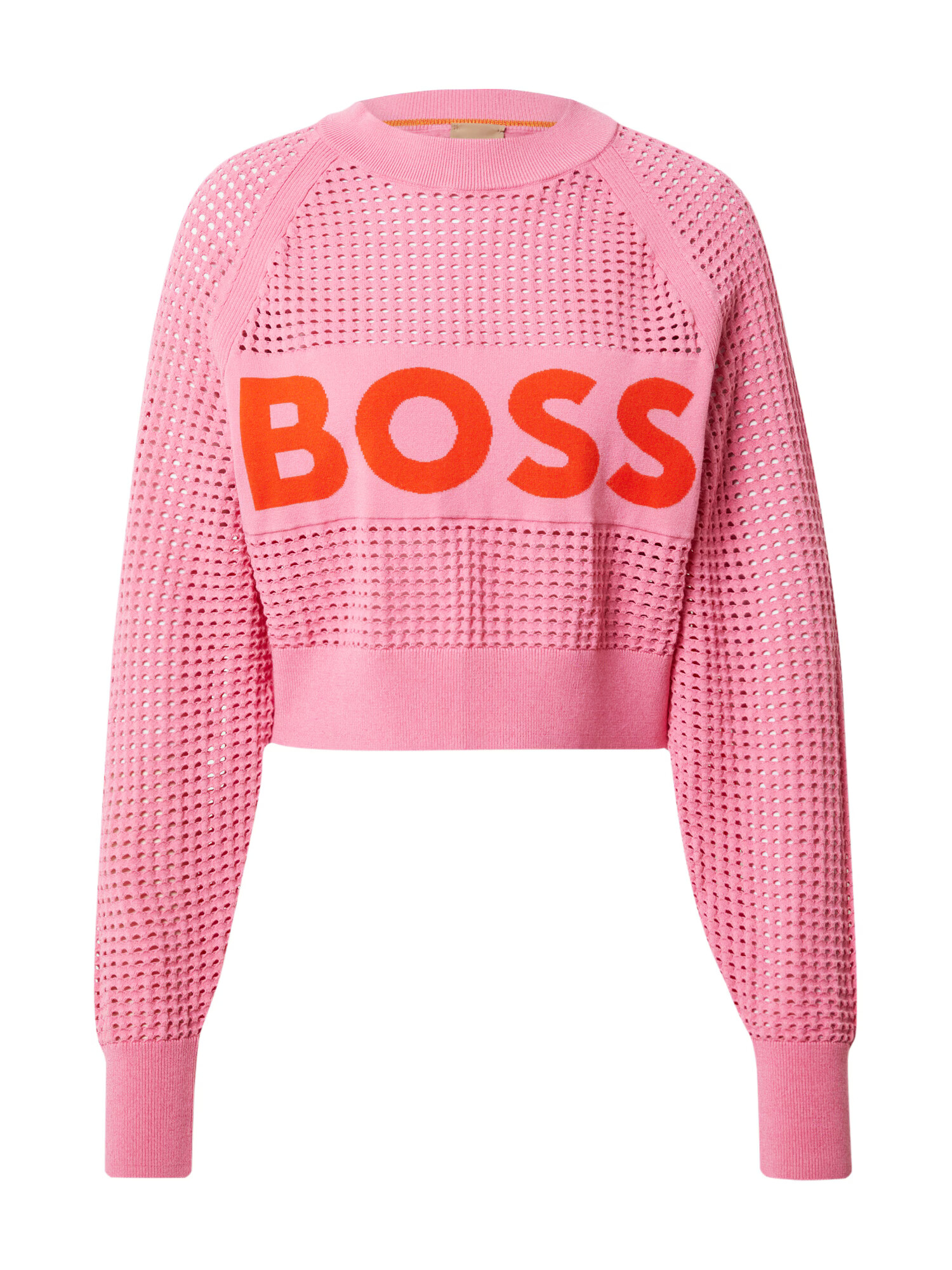 BOSS Orange Pulover portocaliu homar / roz - Pled.ro