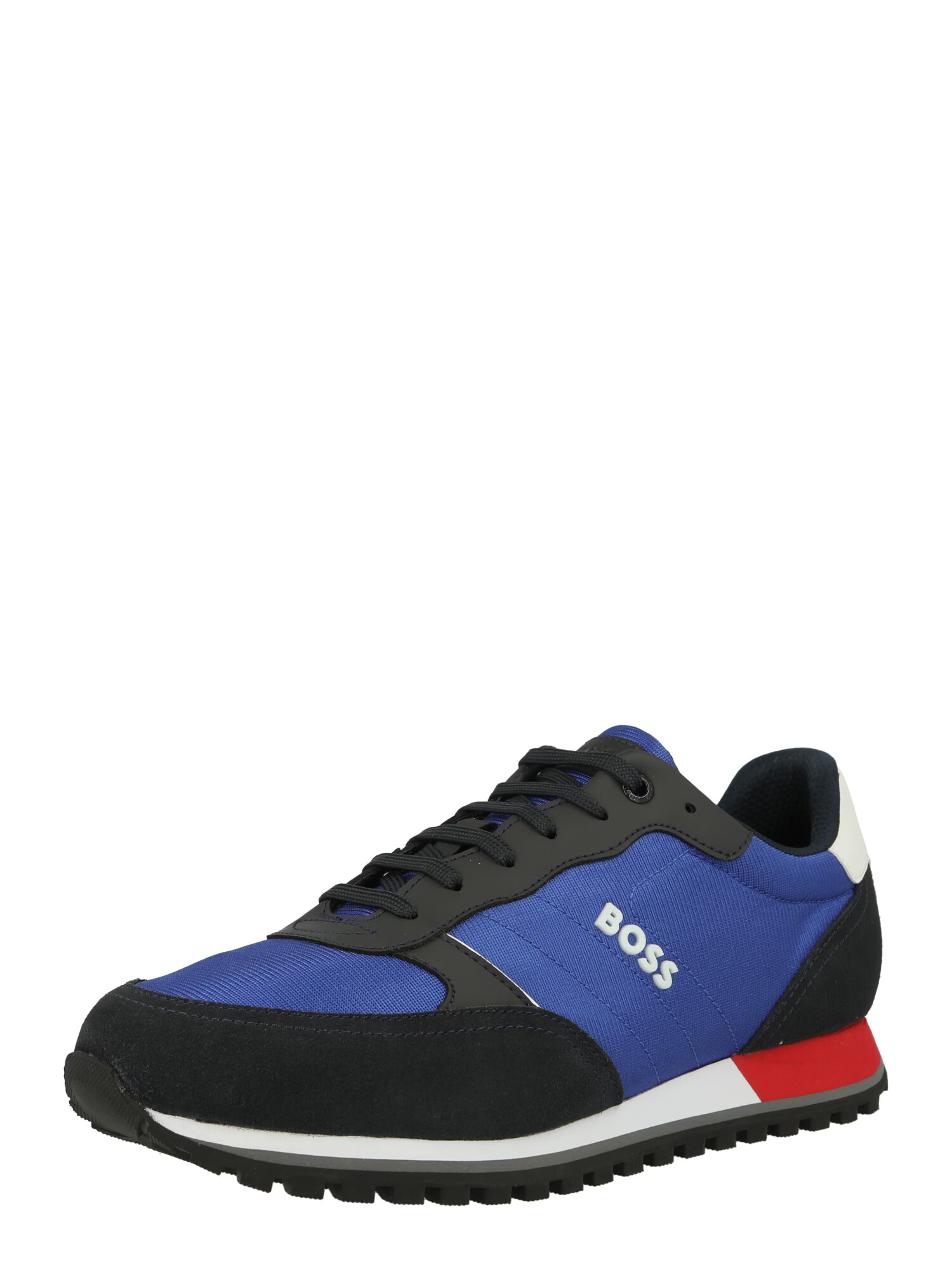 BOSS Orange Sneaker low 'Parkour' albastru / roșu / negru / alb - Pled.ro