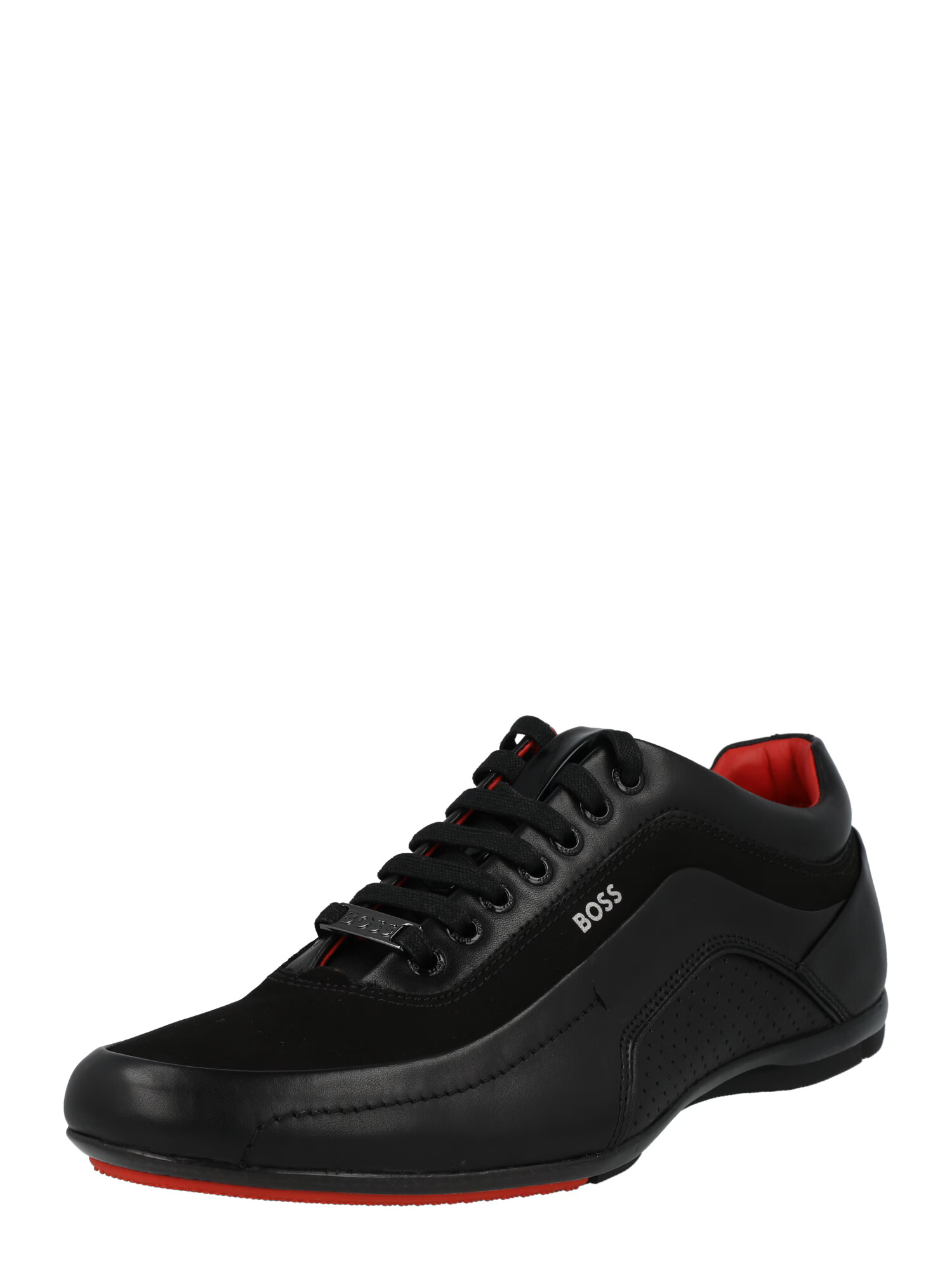 BOSS Orange Sneaker low 'Racing' gri deschis / negru - Pled.ro