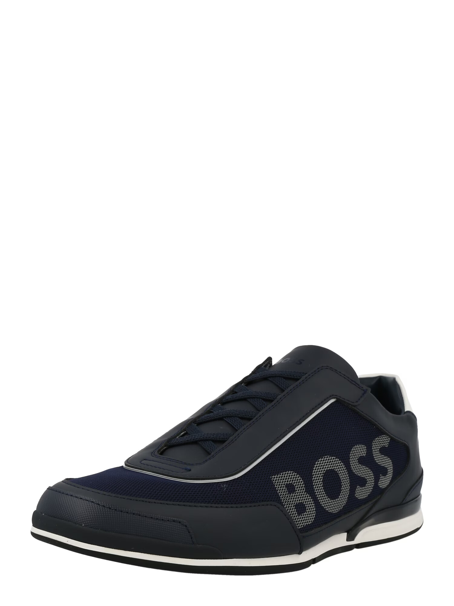 BOSS Orange Sneaker low 'Saturn' bleumarin / negru / alb - Pled.ro