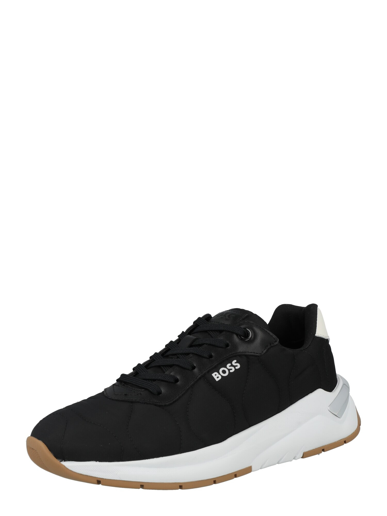 BOSS Orange Sneaker low 'Skylar' negru / argintiu / alb - Pled.ro