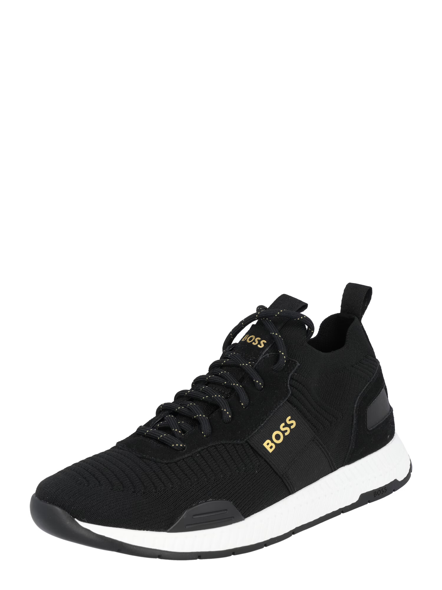 BOSS Black Sneaker low 'Titanium' auriu / negru - Pled.ro