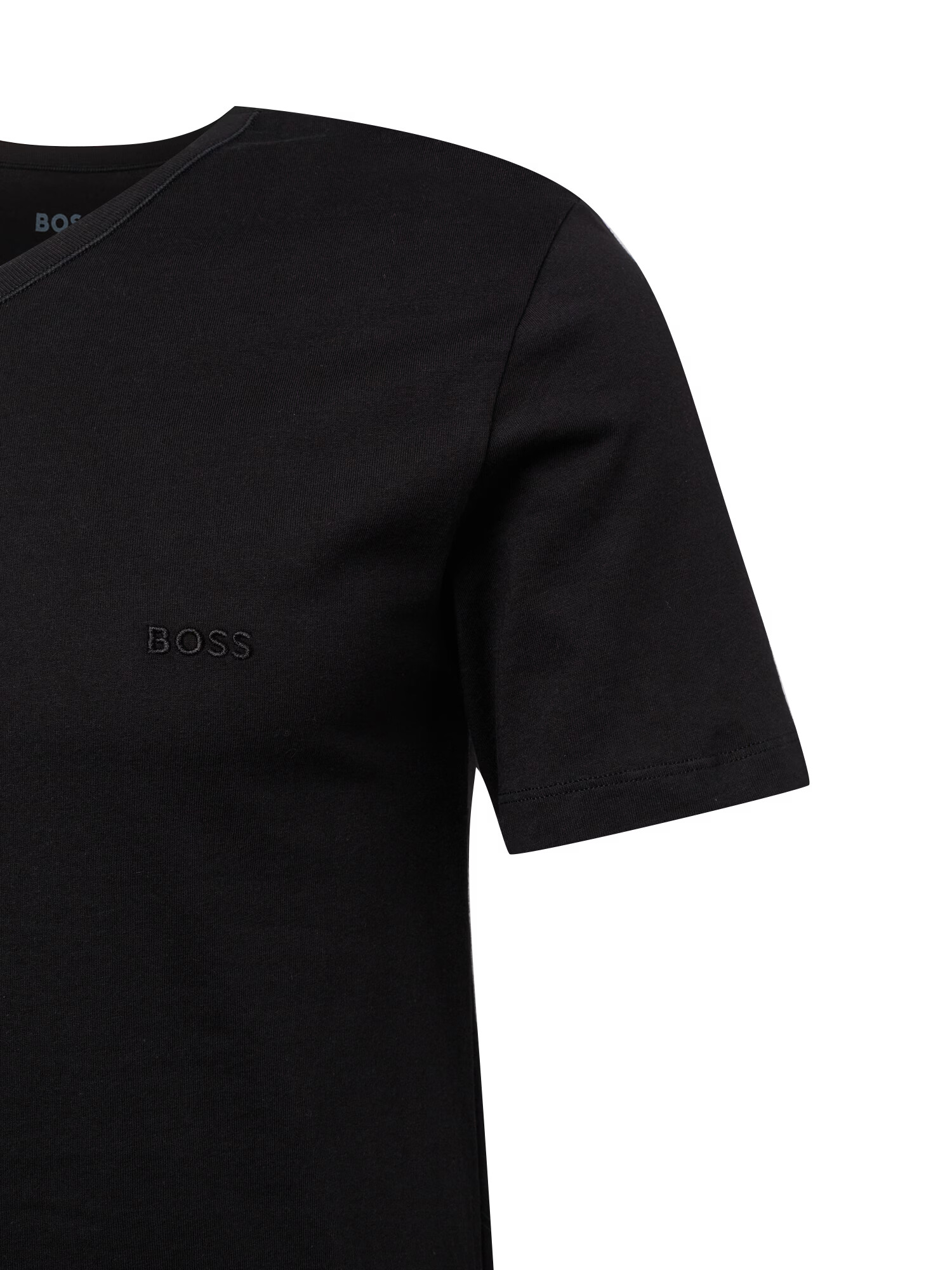 BOSS Orange Tricou 'Classic' gri amestecat / negru / alb - Pled.ro