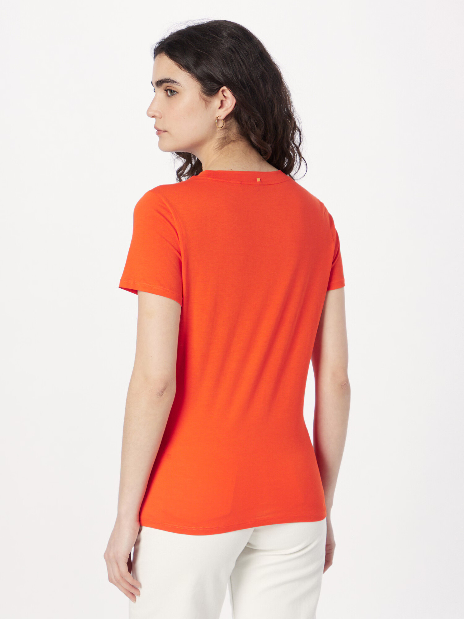 BOSS Orange Tricou lila / portocaliu / alb - Pled.ro