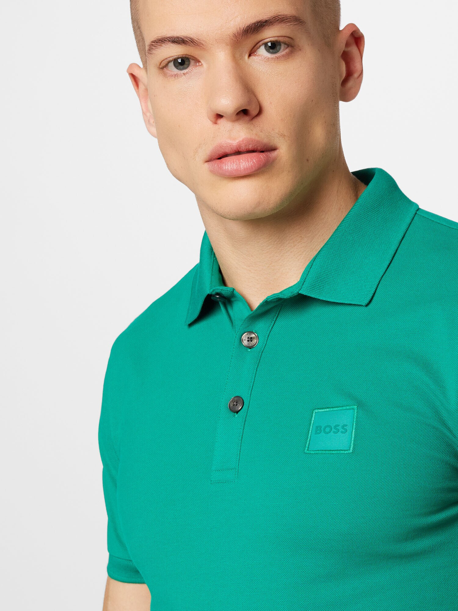 BOSS Orange Tricou 'Passenger' verde jad - Pled.ro