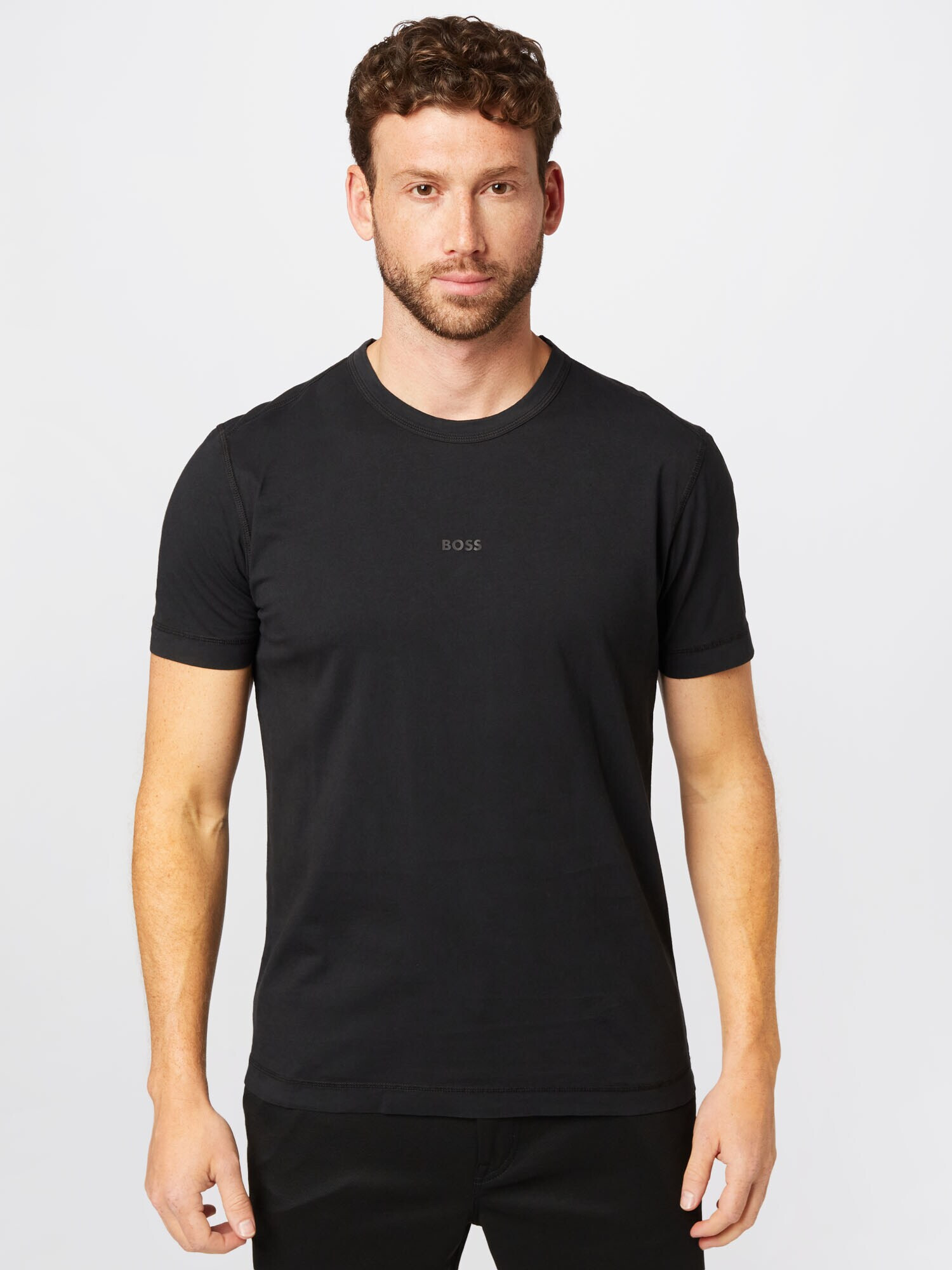 BOSS Orange Tricou 'Tokks' negru - Pled.ro