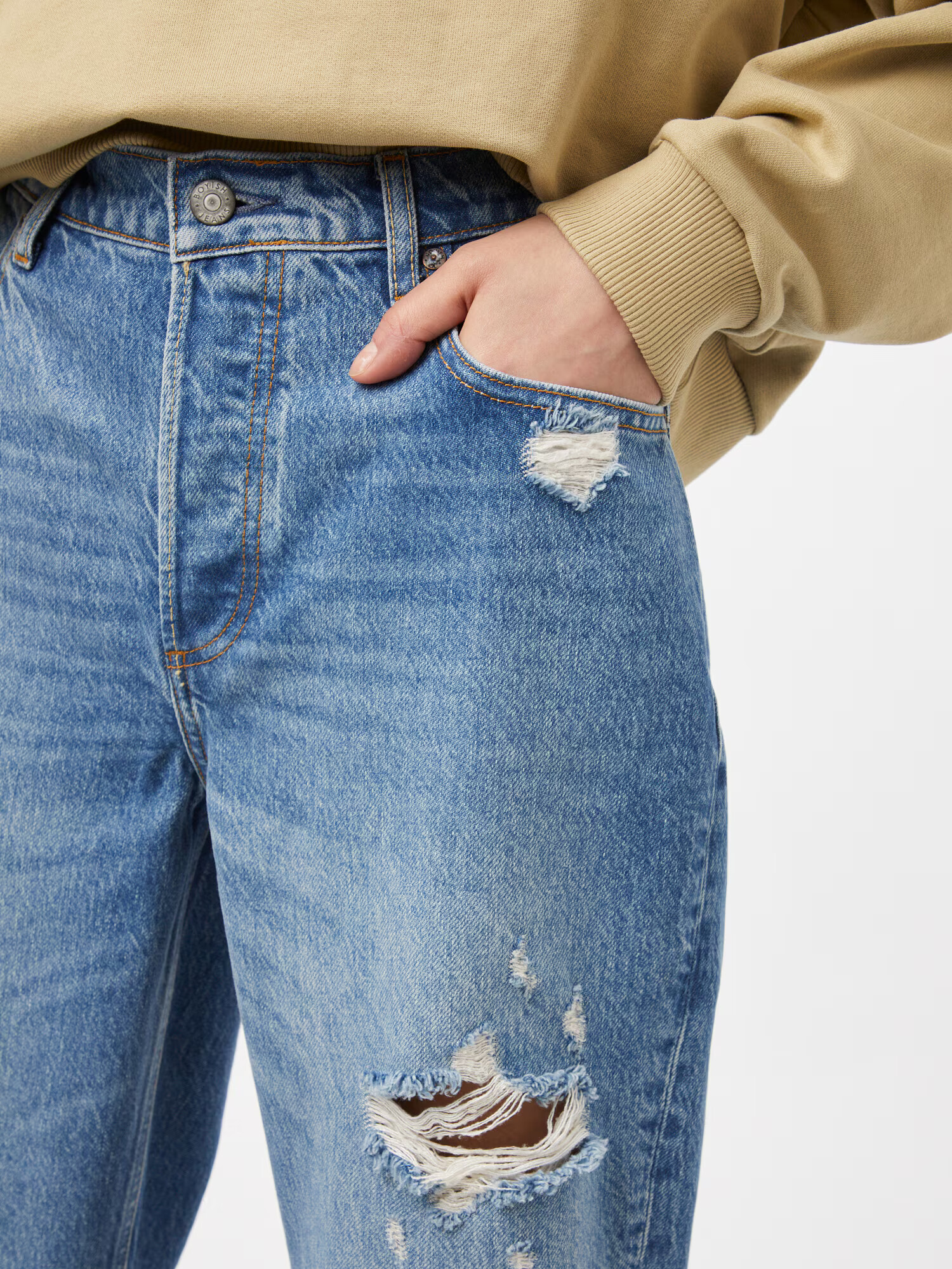 Boyish Jeans albastru denim - Pled.ro