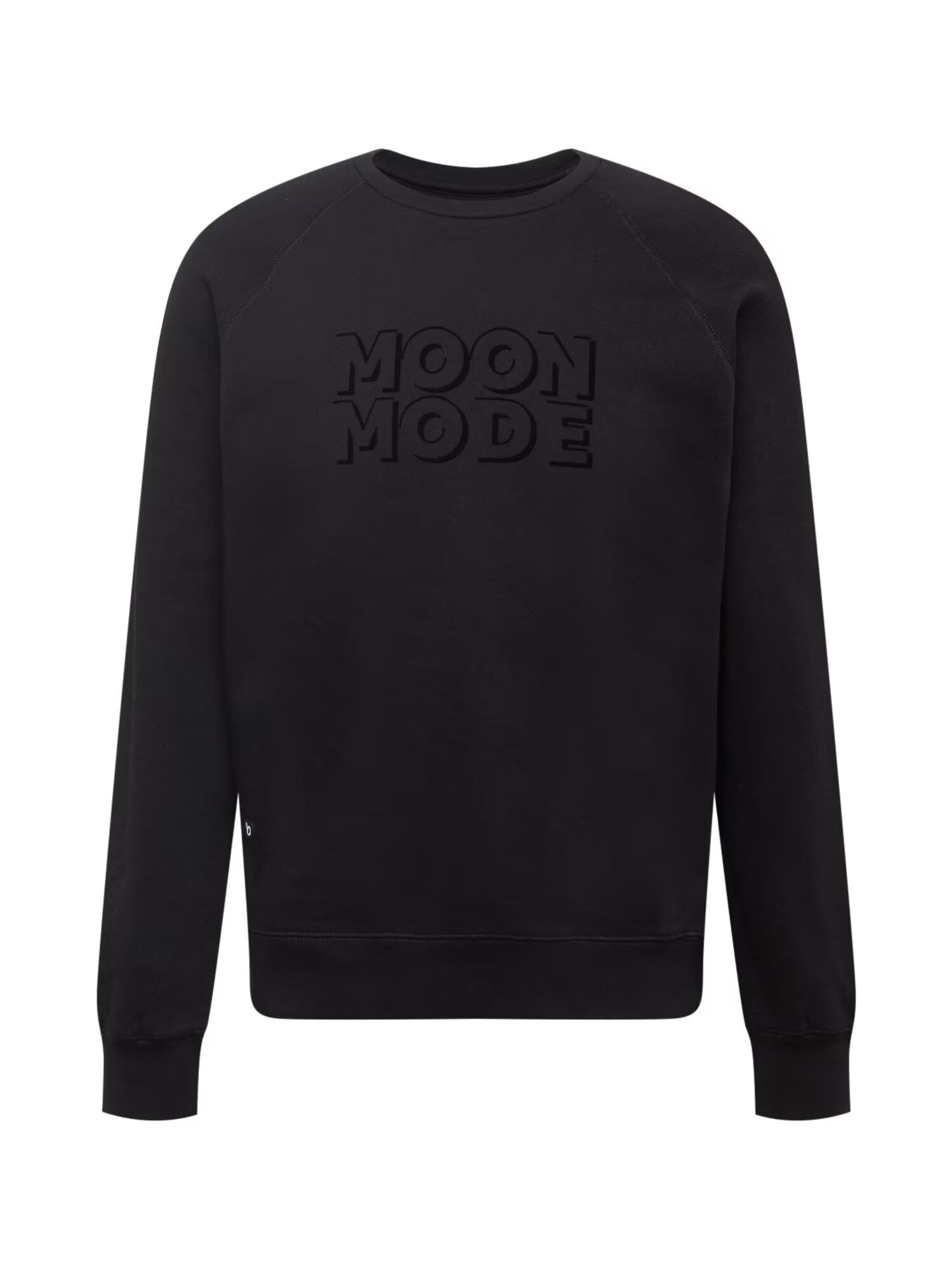 Brava Fabrics Bluză de molton 'Moon Mode' negru - Pled.ro