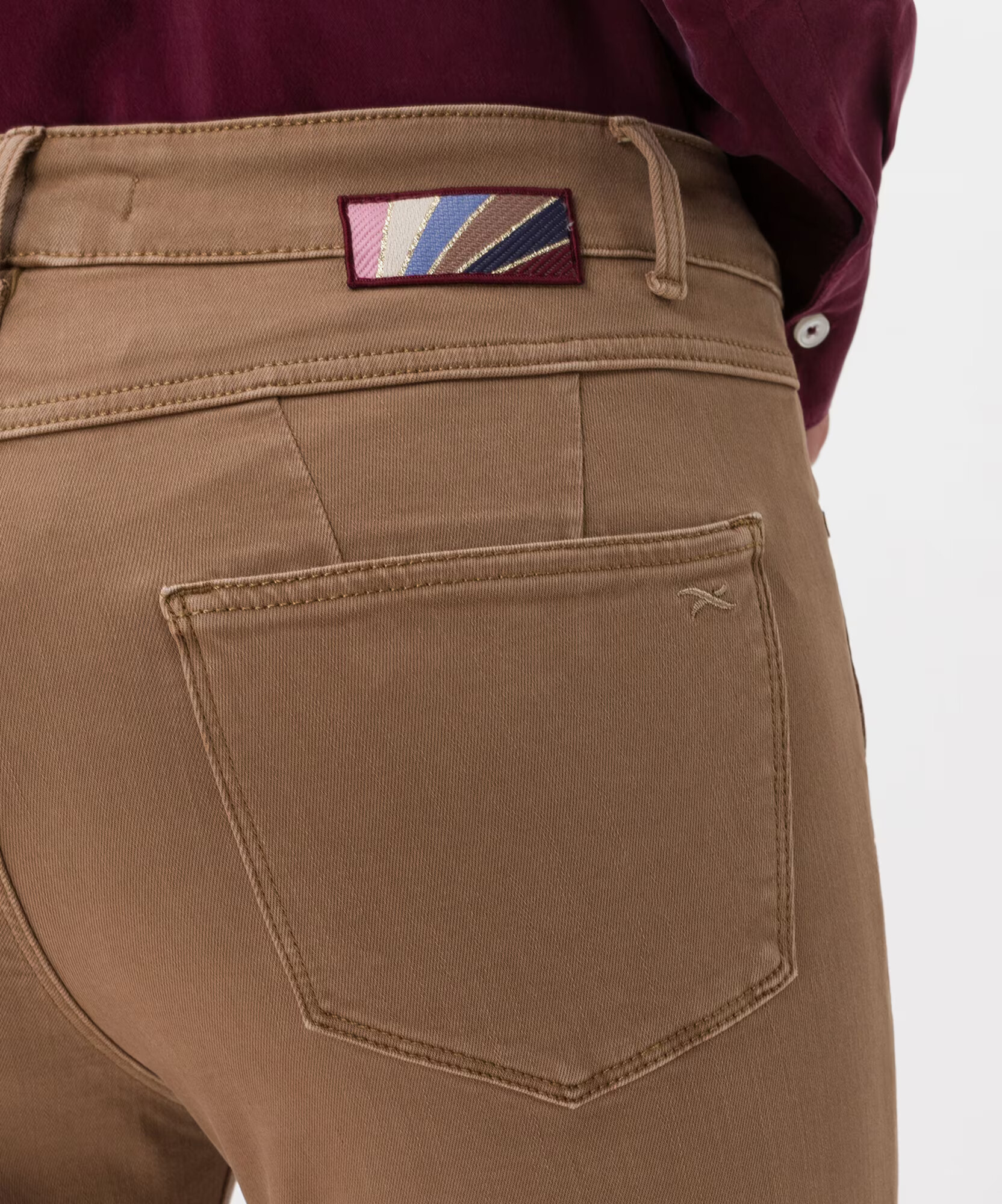 BRAX Jeans 'Ana S' maro caramel - Pled.ro