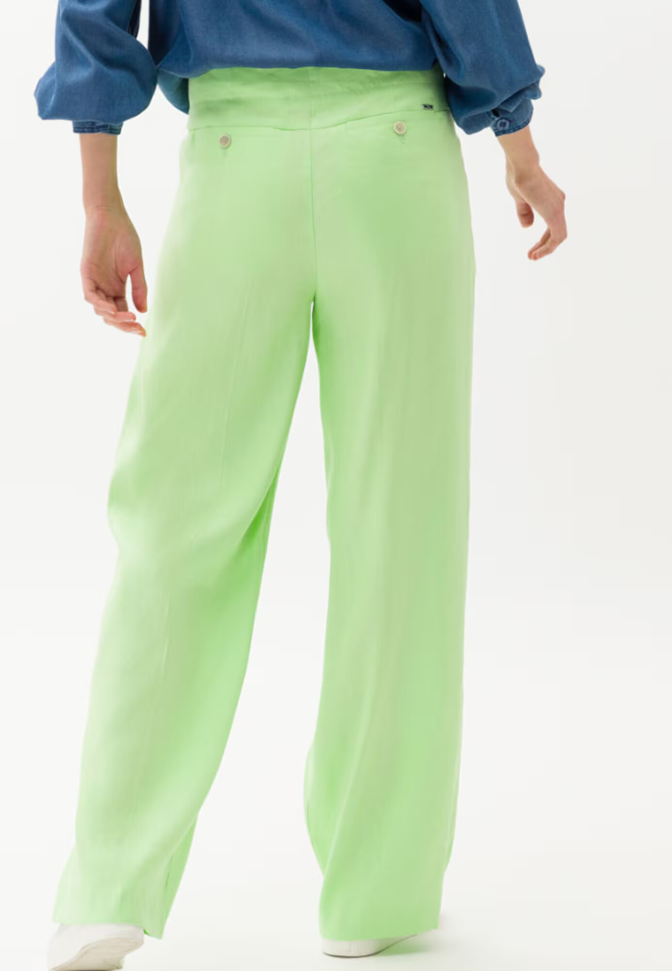 BRAX Pantaloni cutați 'Maine' verde kiwi - Pled.ro