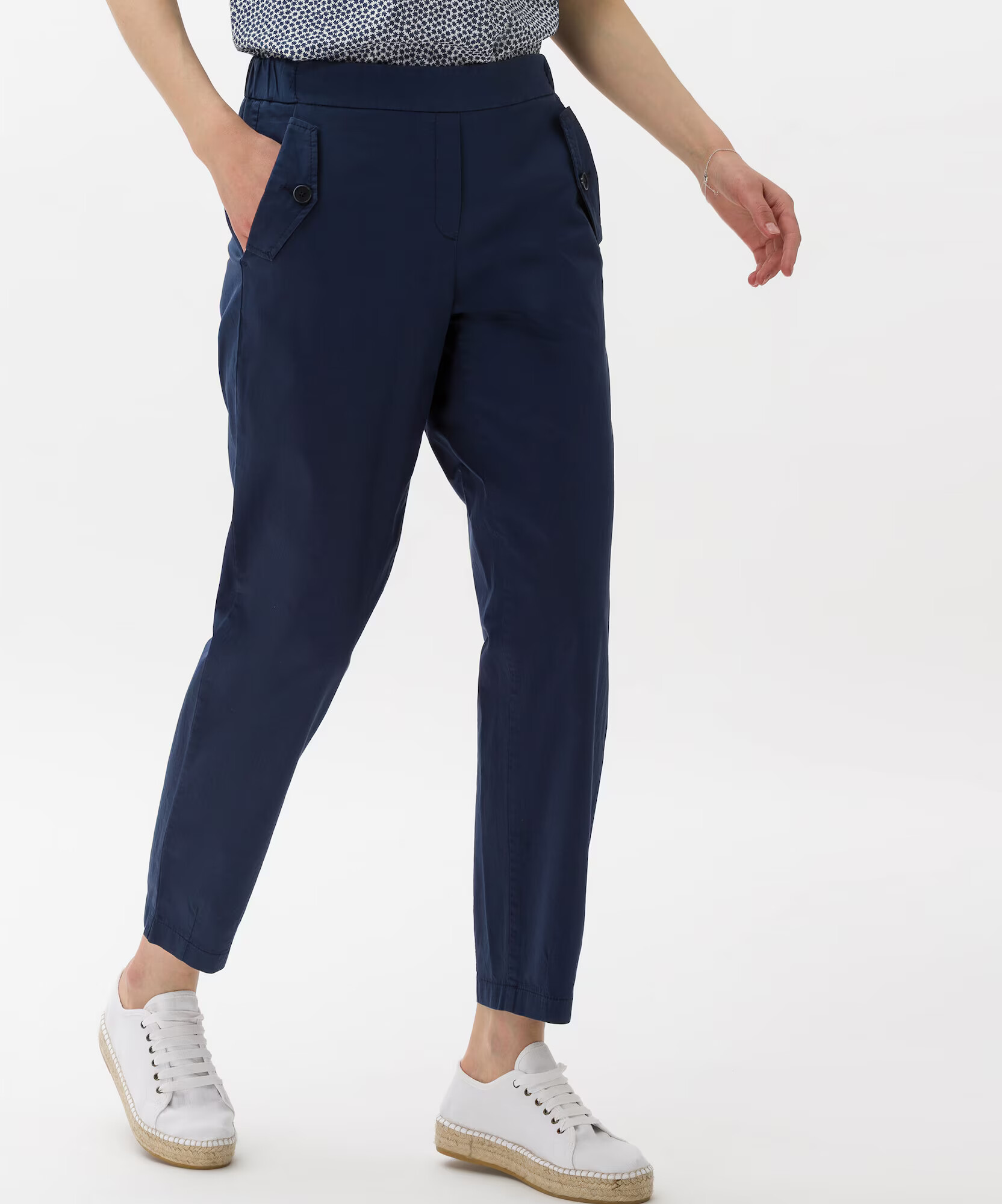 BRAX Pantaloni eleganți 'Mareen' bleumarin - Pled.ro