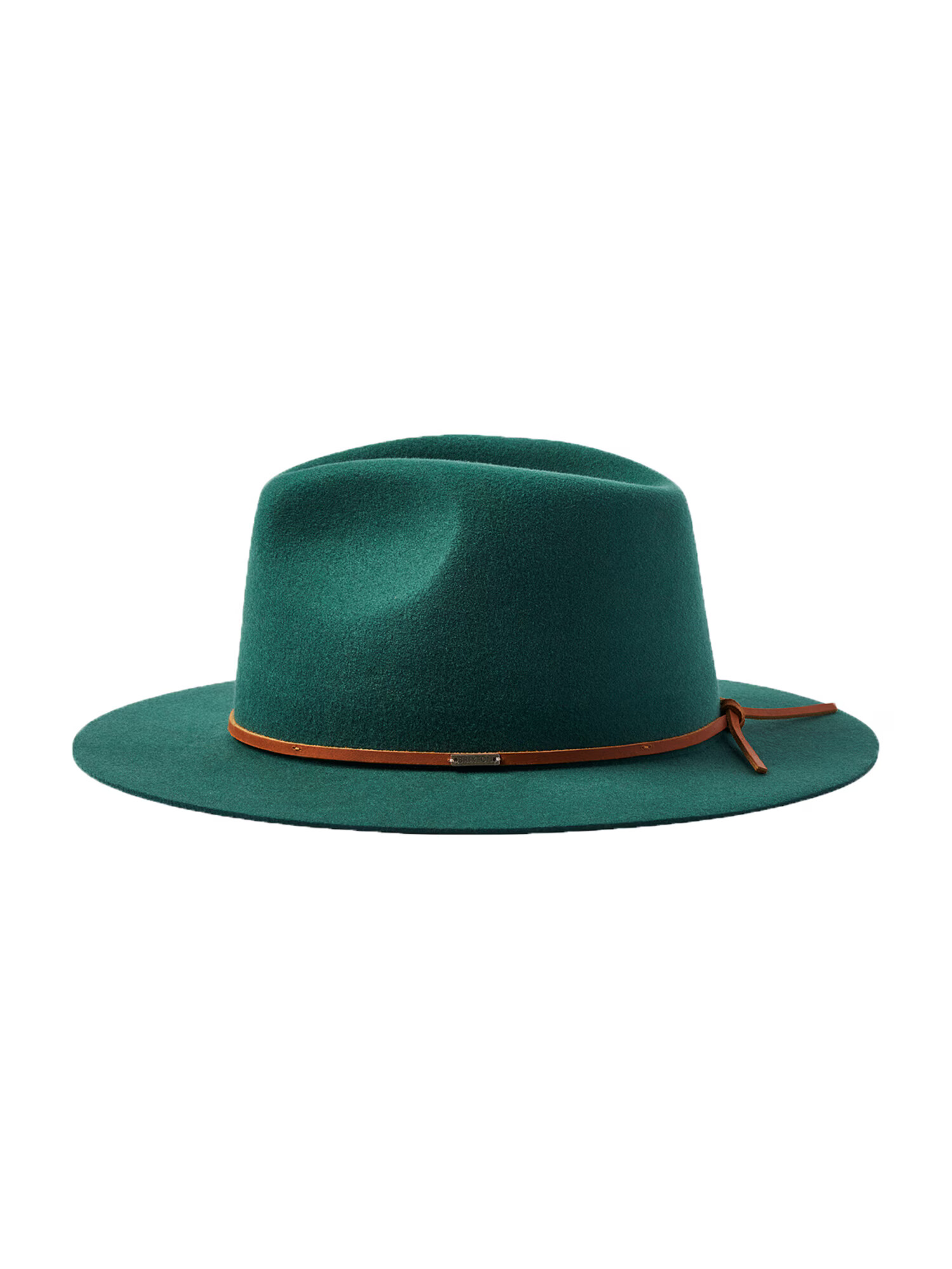 Brixton Pălărie 'WESLEY FEDORA' maro / verde pin - Pled.ro