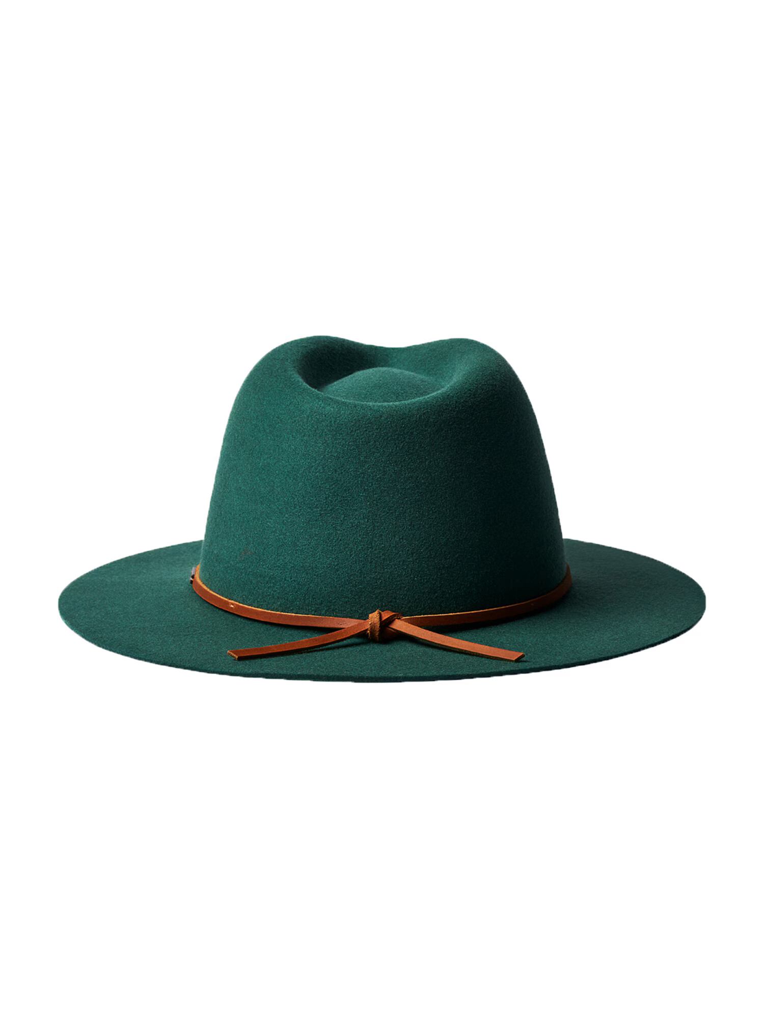 Brixton Pălărie 'WESLEY FEDORA' maro / verde pin - Pled.ro