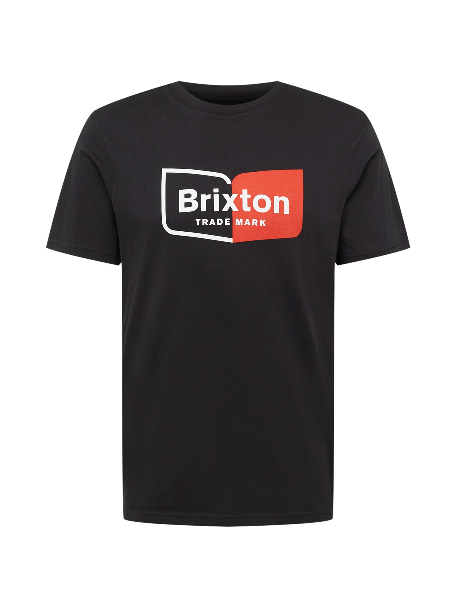 Brixton Tricou 'CHAPTER' portocaliu neon / negru / alb - Pled.ro